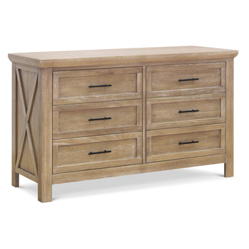 Monogram by Namesake Emory Farmhouse 6-Drawer Dresser - Twinkle Twinkle Little One
