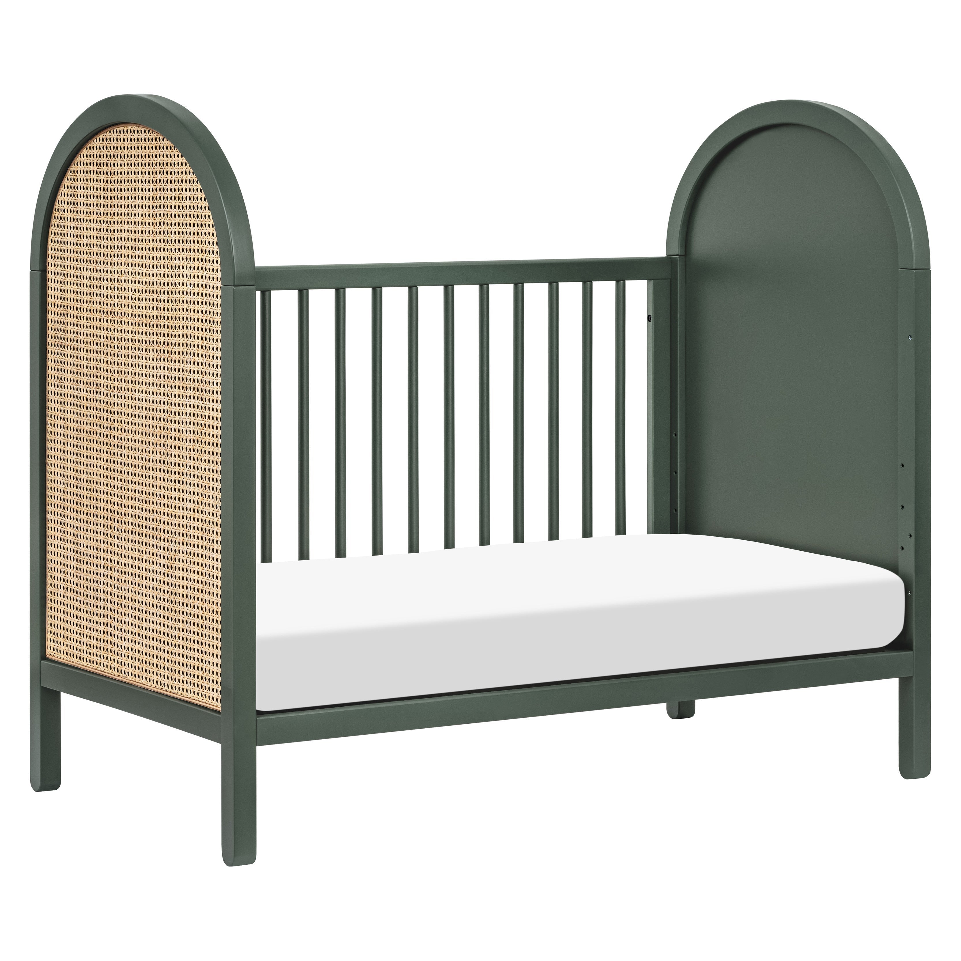 Babyletto Bondi Cane 3-in-1 Convertible Crib with Toddler Bed Conversion Kit - Twinkle Twinkle Little One
