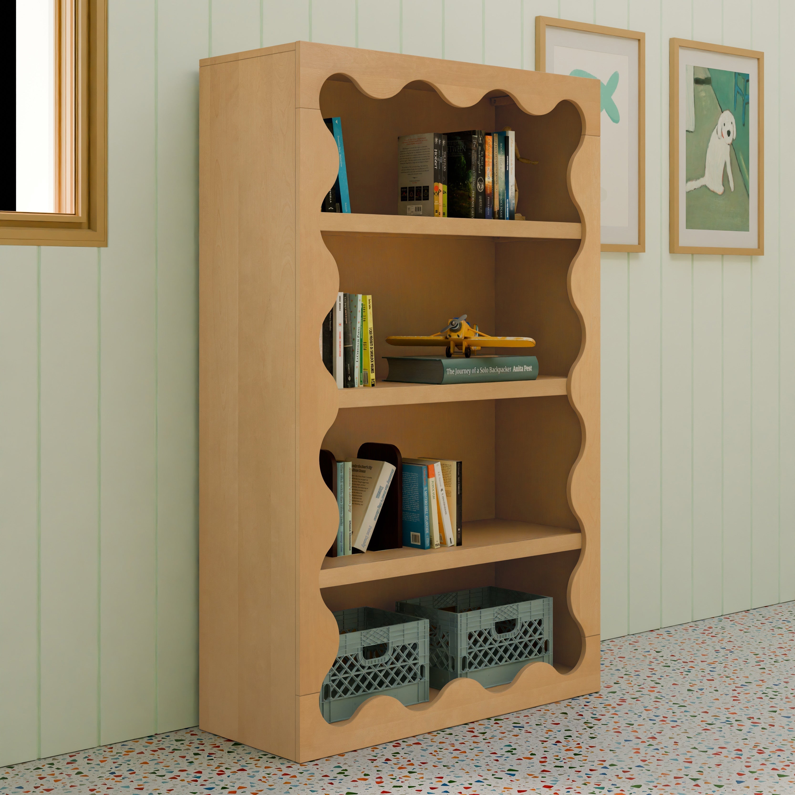 Babyletto Lido Wave Bookcase
