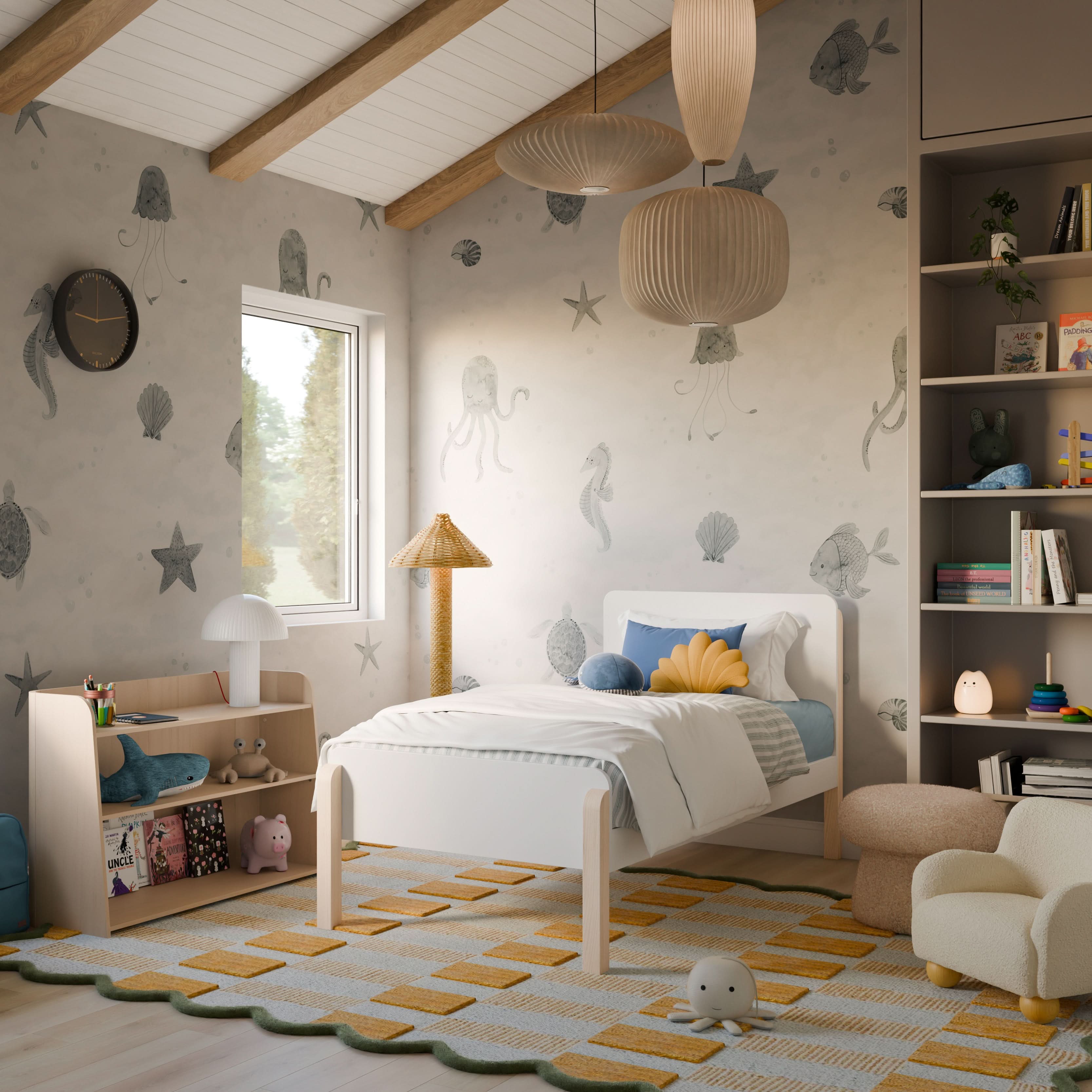 Babyletto TipToe Twin Bed - Twinkle Twinkle Little One