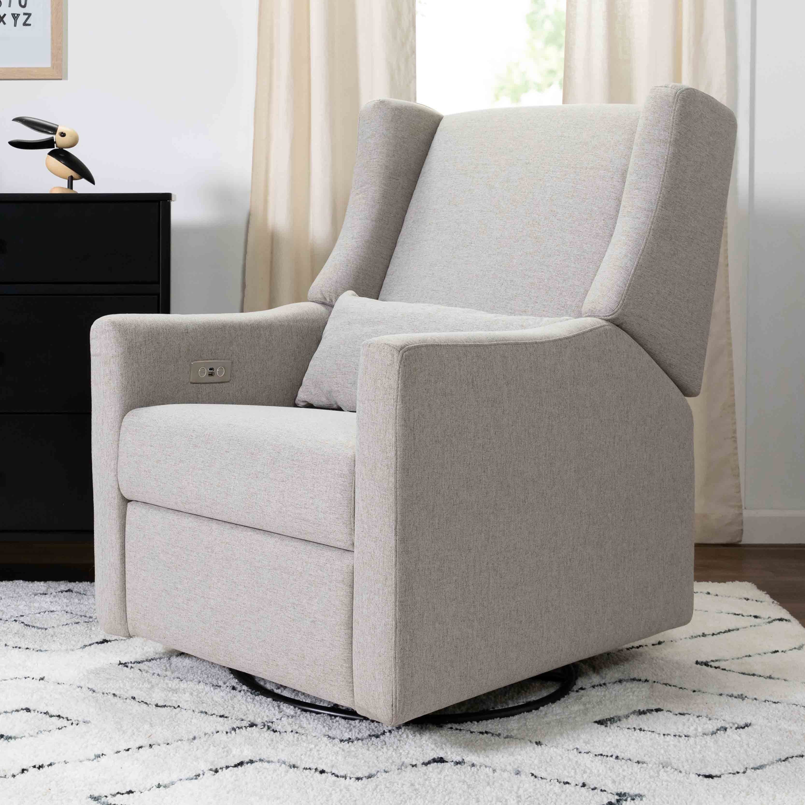 Babyletto Kiwi Electronic Recliner and Swivel Glider with USB port