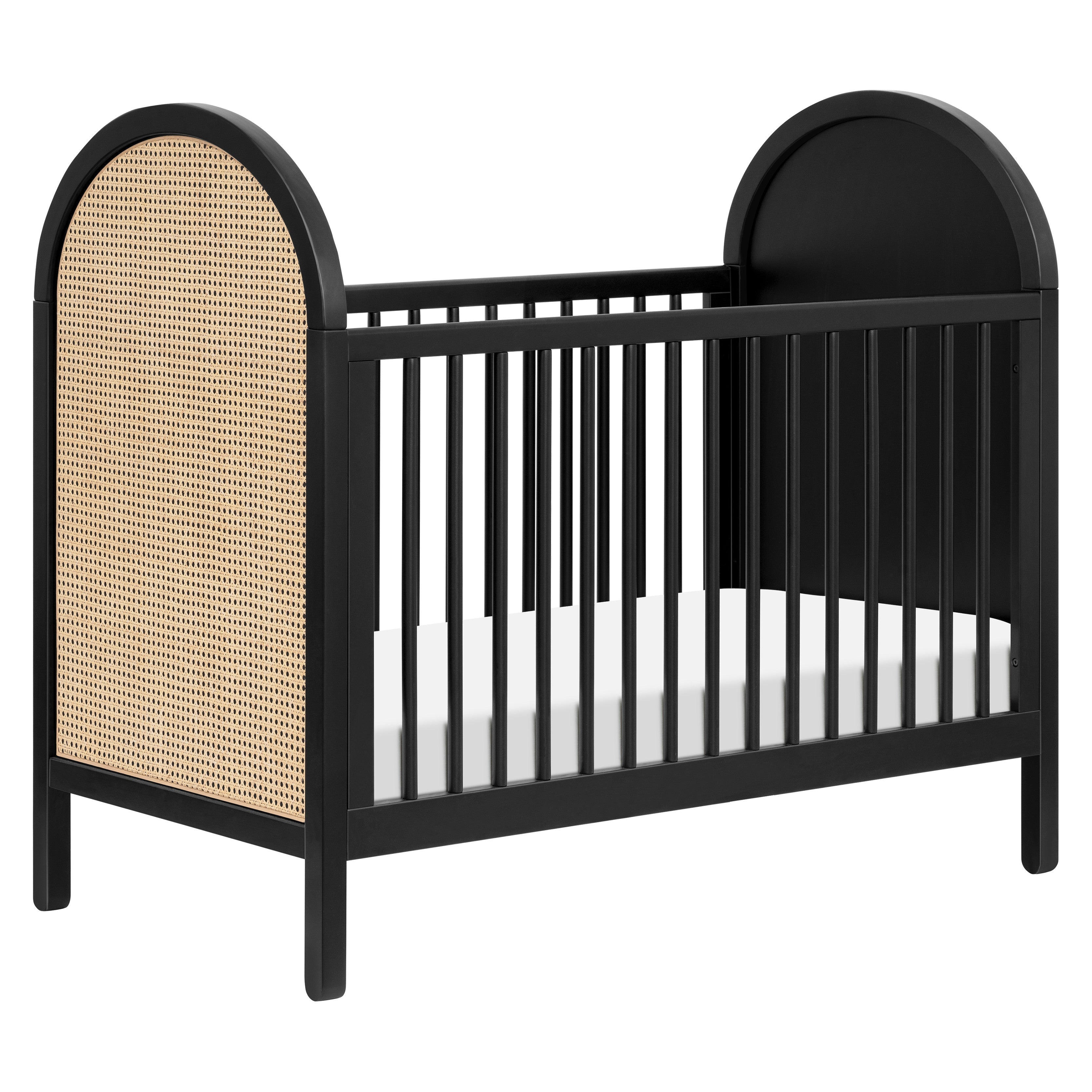 Babyletto Bondi Cane 3-in-1 Convertible Crib with Toddler Bed Conversion Kit - Twinkle Twinkle Little One
