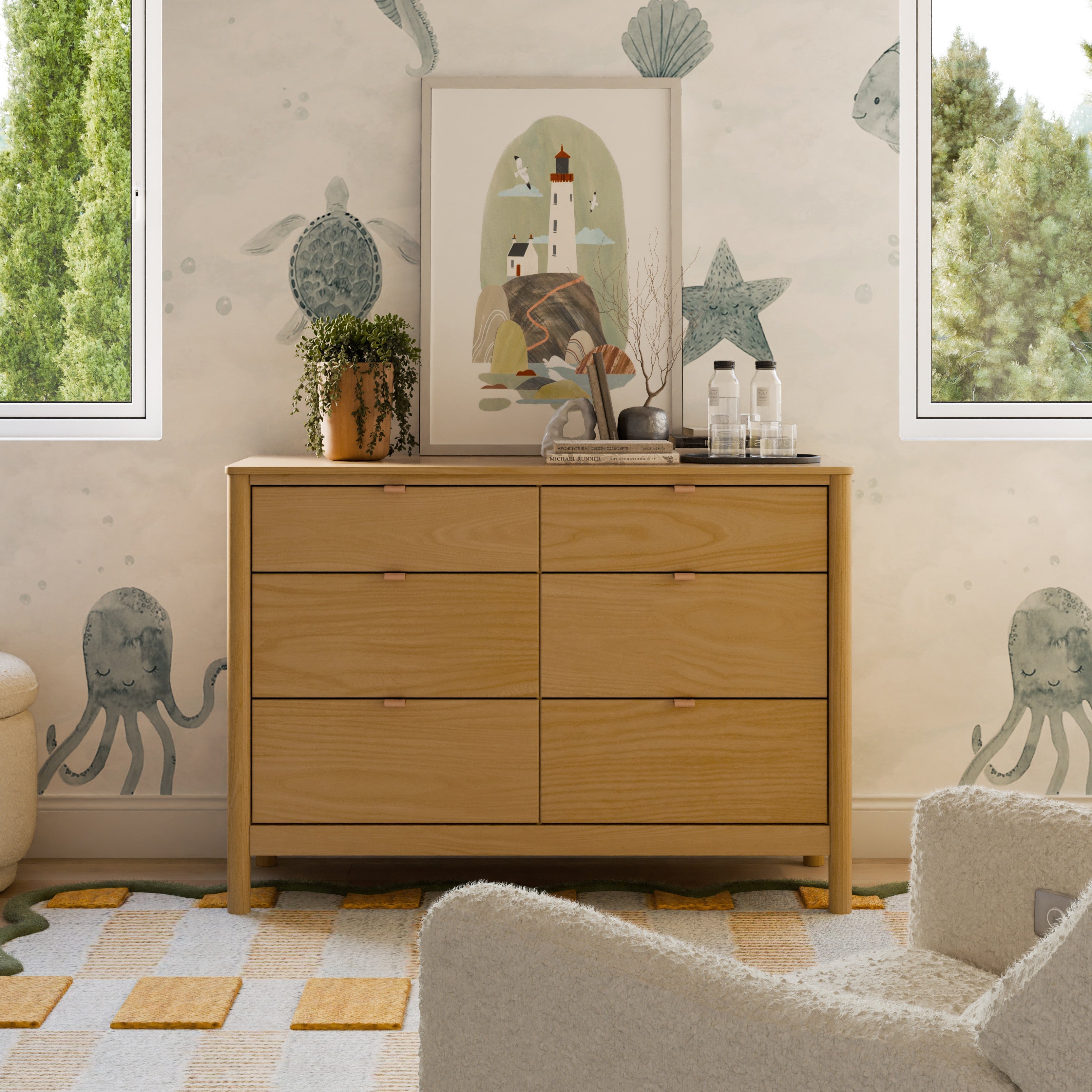 Babyletto Bondi 6-Drawer Dresser - Twinkle Twinkle Little One