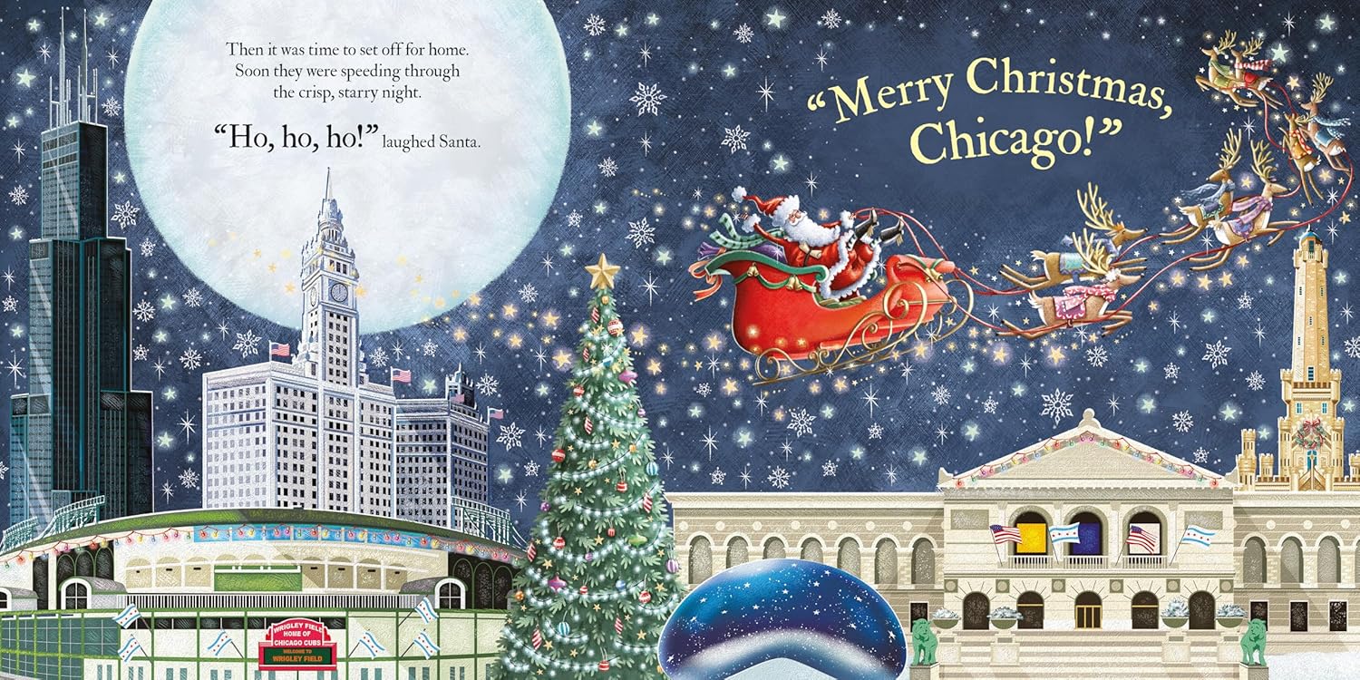 Santa Is Coming to Chicago: A Christmas Adventure Tale and Fun Stocking Stuffer