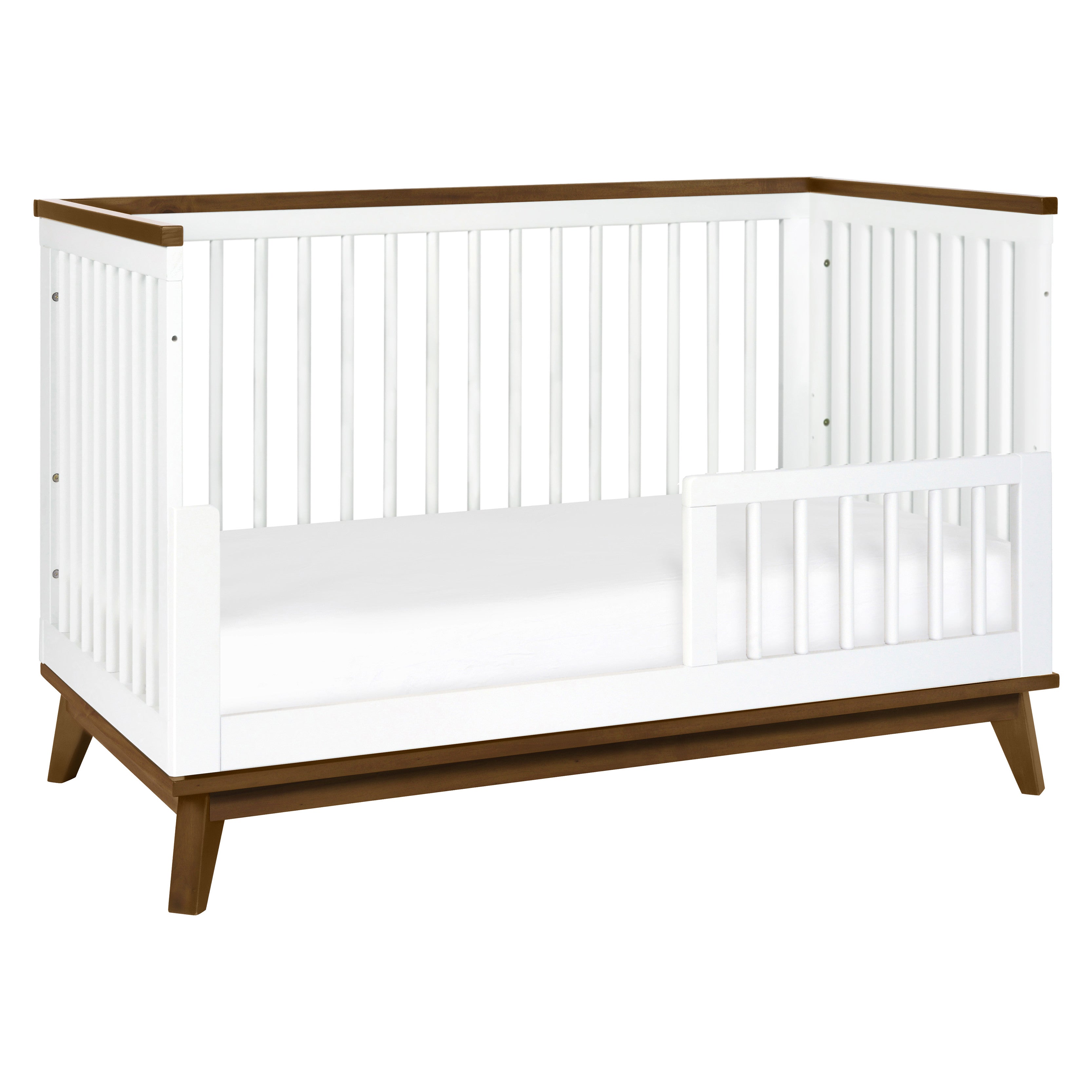 Babyletto Scoot 3-in-1 Convertible Crib with Toddler Bed Conversion Kit