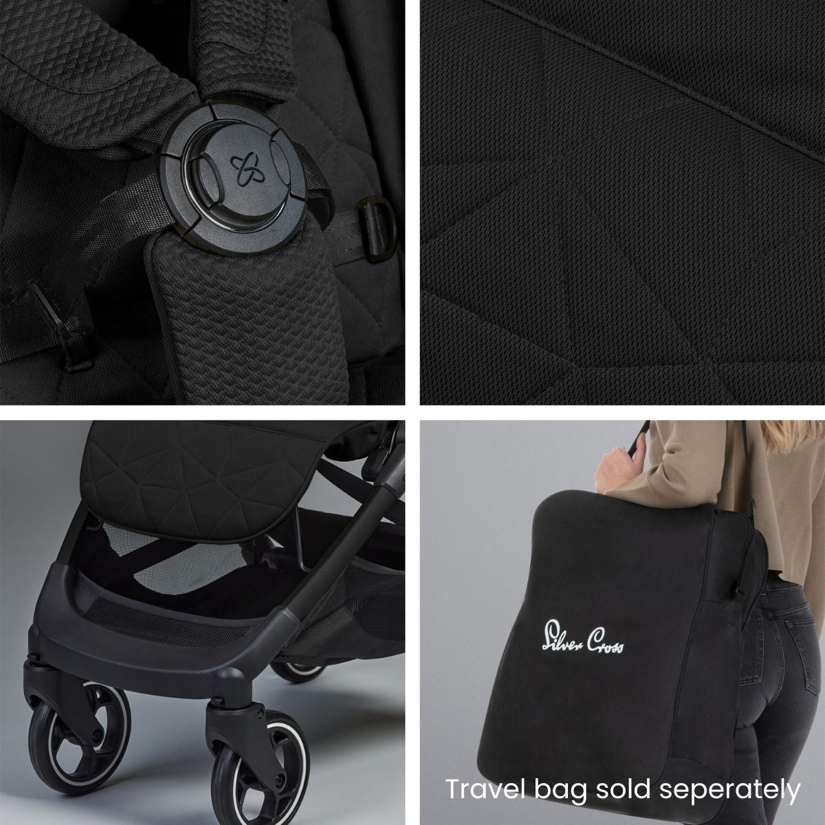 Silver Cross Clic Compact Stroller - Twinkle Twinkle Little One