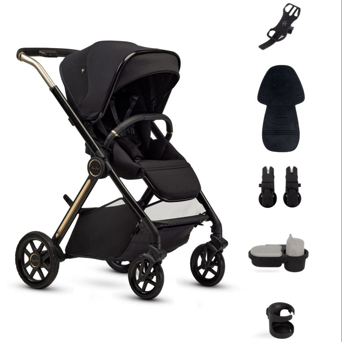 Silver Cross Reef 2 Stroller + Accessory Bundle - Twinkle Twinkle Little One