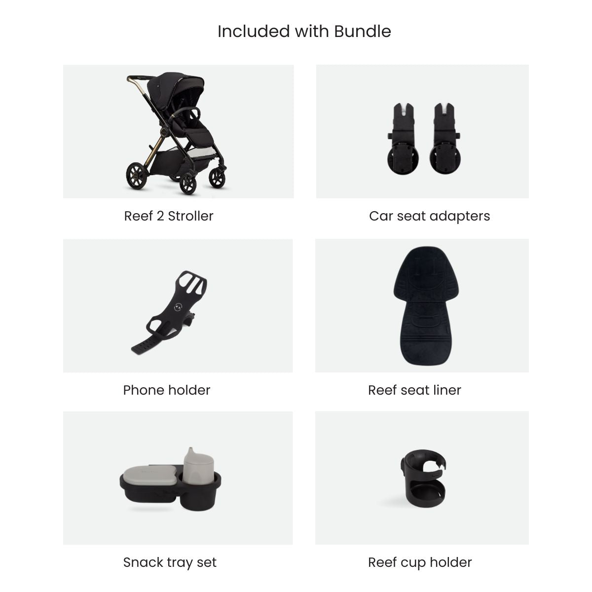 Silver Cross Reef 2 Stroller + Accessory Bundle - Twinkle Twinkle Little One