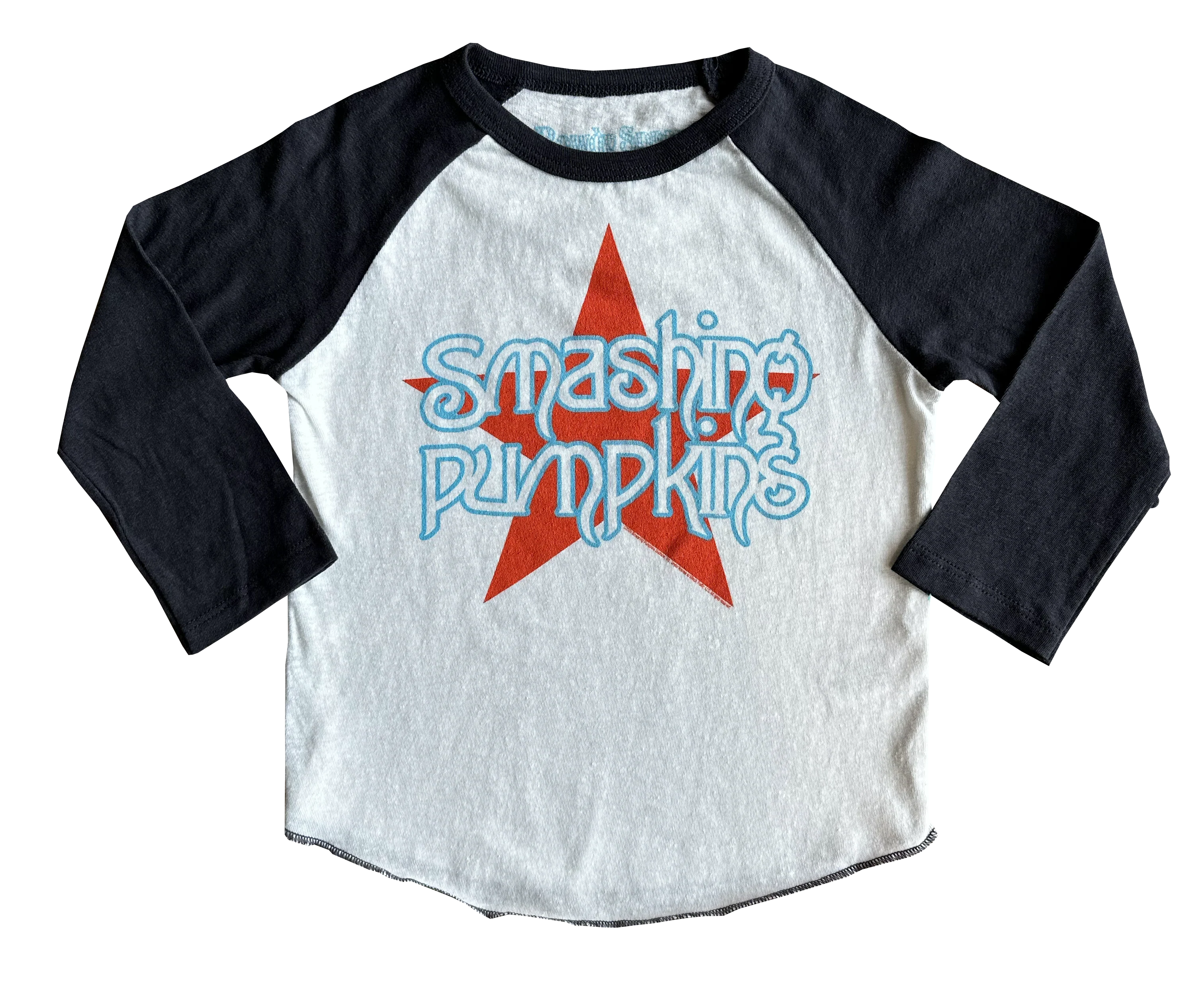 Smashing Pumpkins Star Recycled Raglan - Twinkle Twinkle Little One