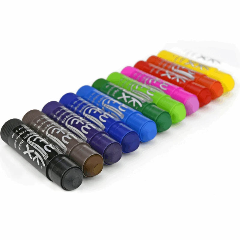 Kwik Stix Paint Sticks, Set of 12 Classic Colors