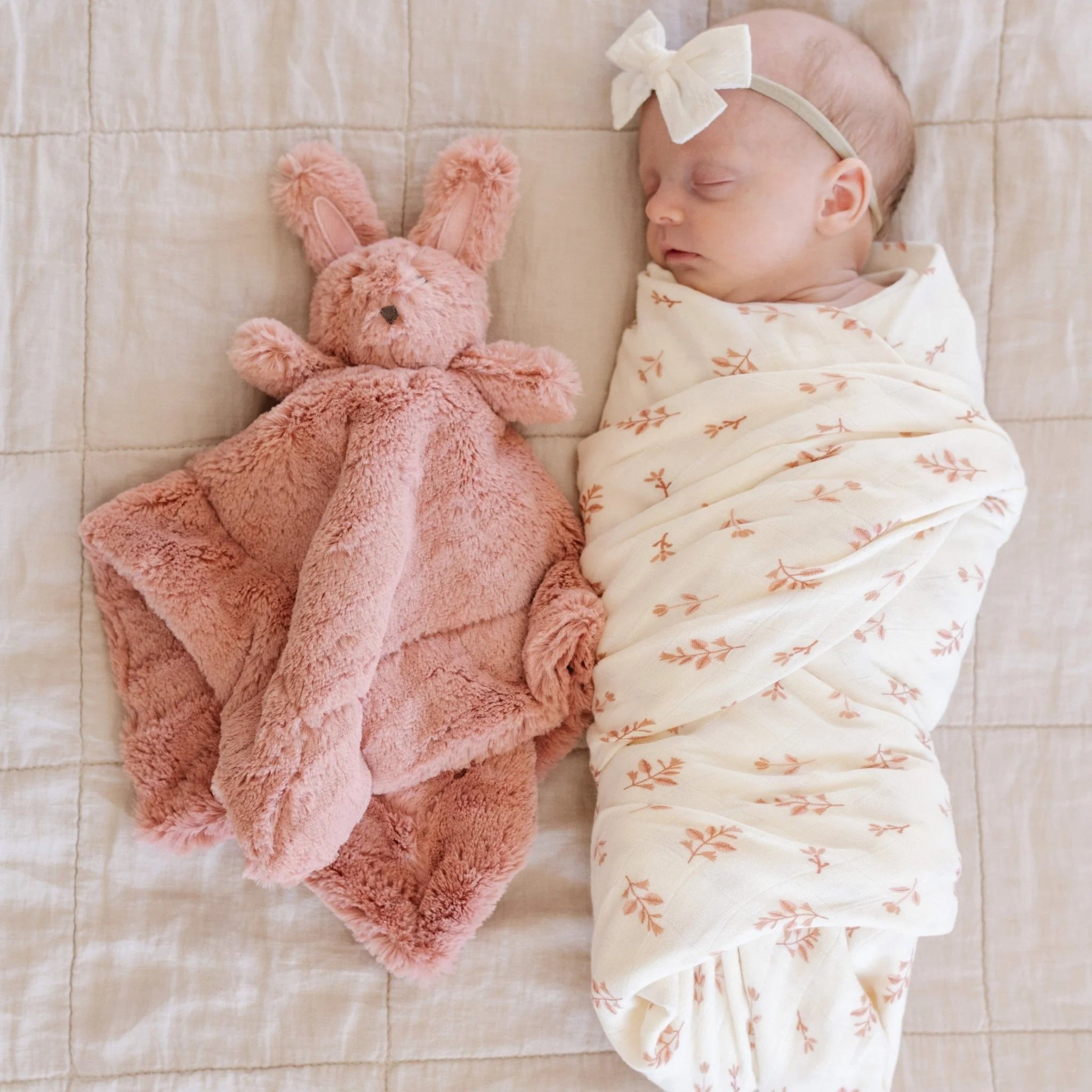 Bunny Stuffed Animal Lovey - Twinkle Twinkle Little One