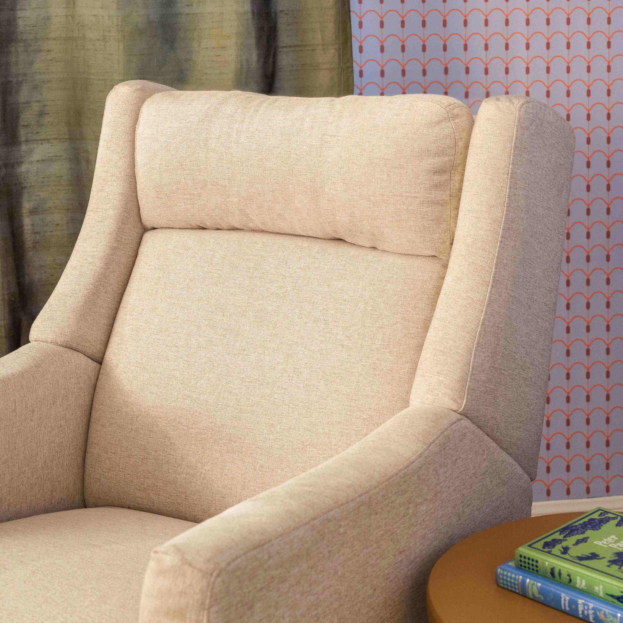 Babyletto Kiwi Deluxe Power Recliner & Swivel Glider with Heat and Massage