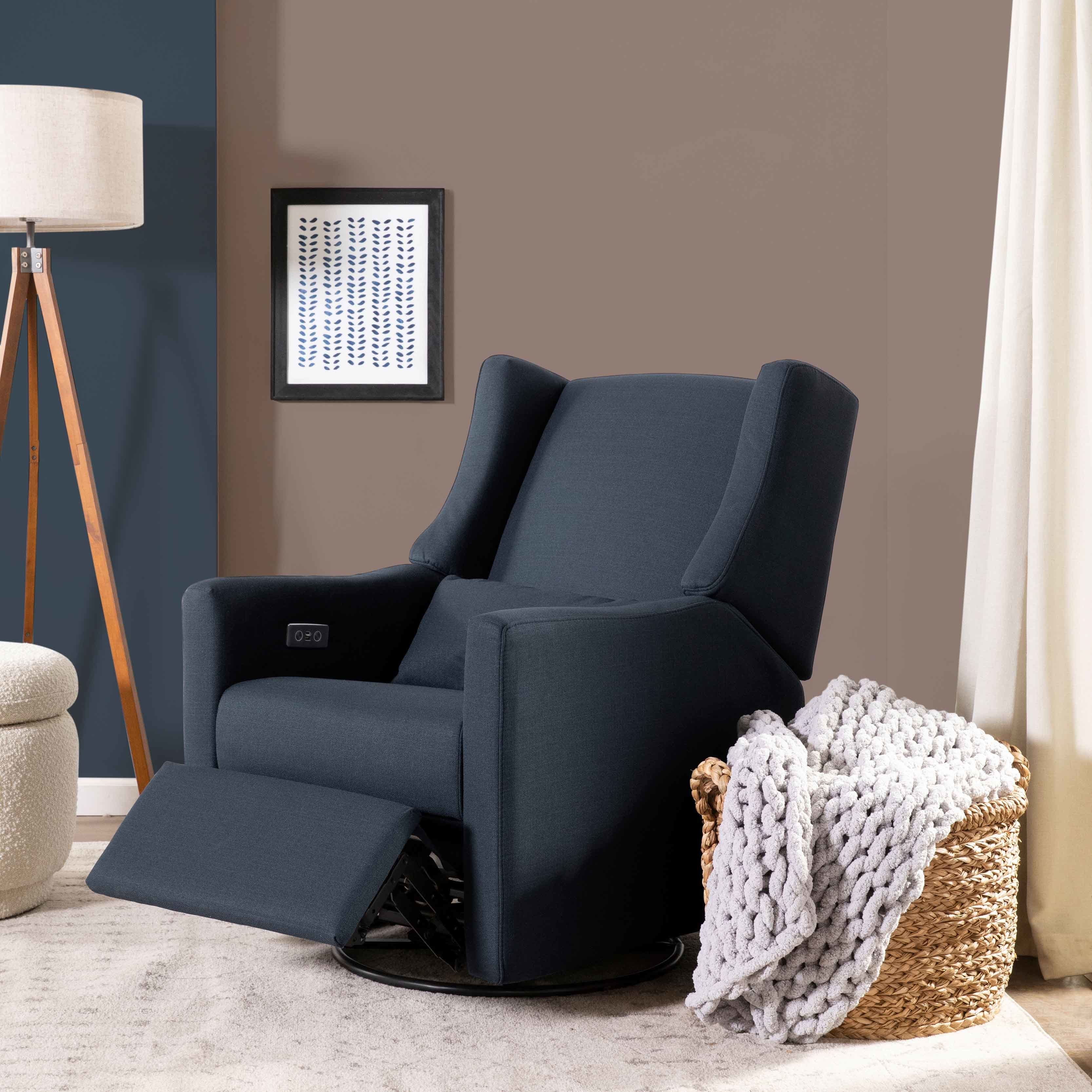 Babyletto Kiwi Electronic Recliner and Swivel Glider with USB port - Twinkle Twinkle Little One