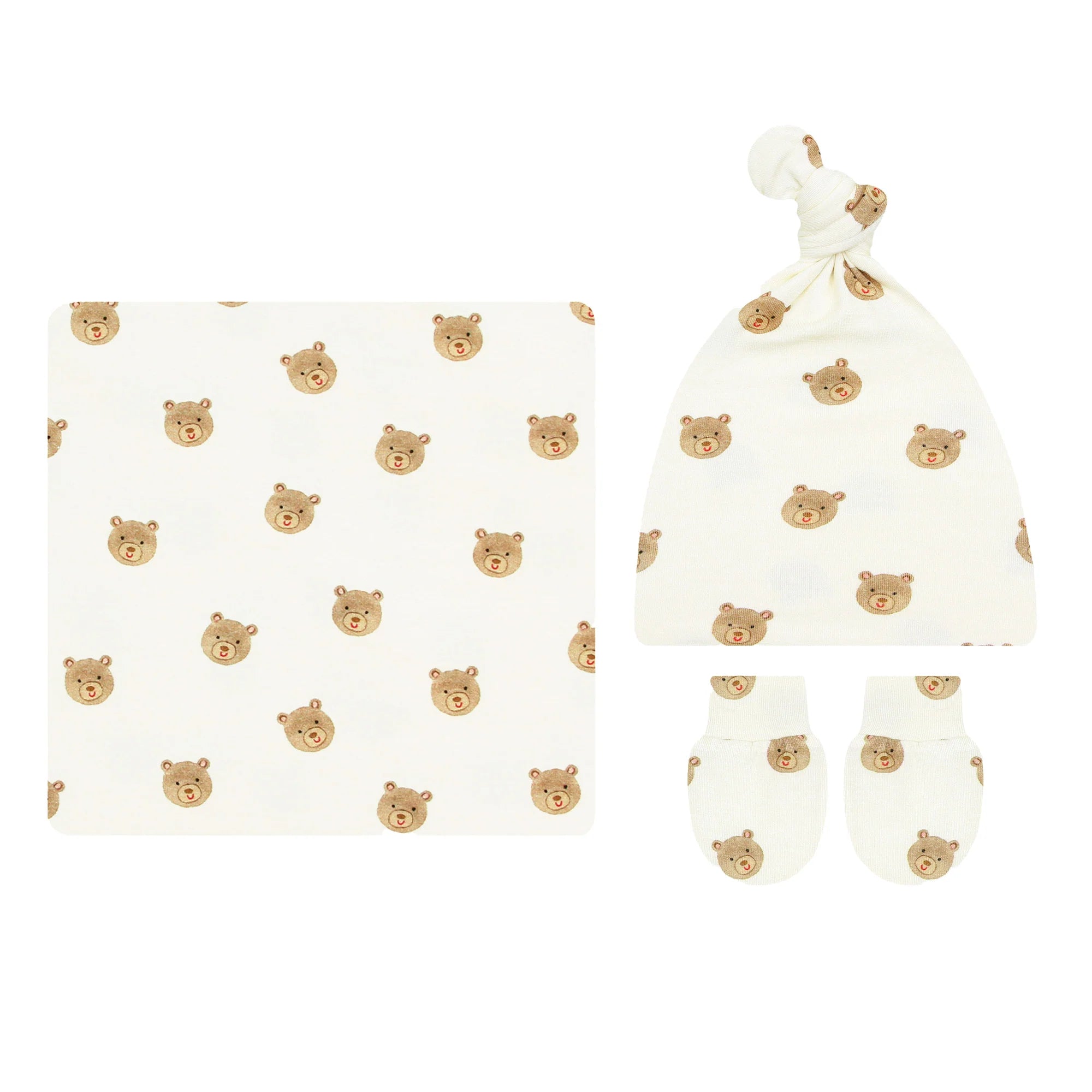Lou Lou & Company Teddy Newborn Hat Bundle