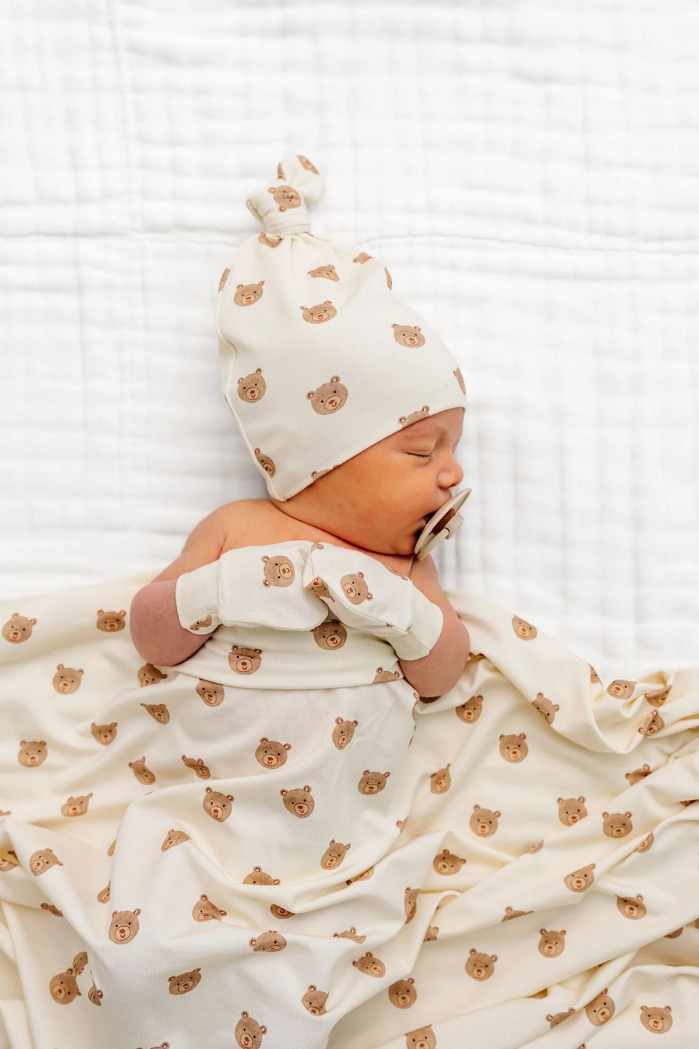 Lou Lou & Company Teddy Newborn Hat Bundle