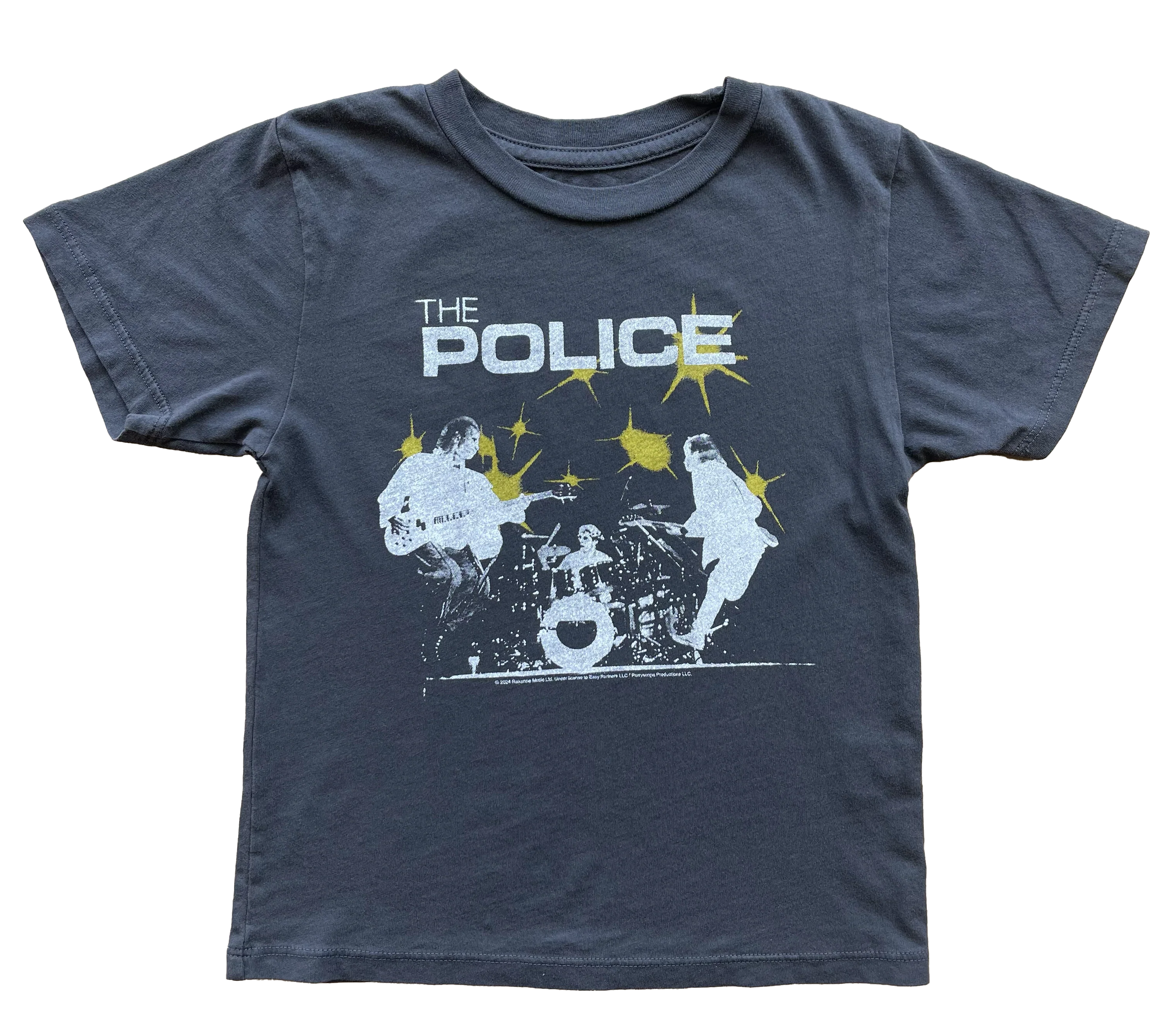 The Police Live Tee - Vintage Black - Twinkle Twinkle Little One