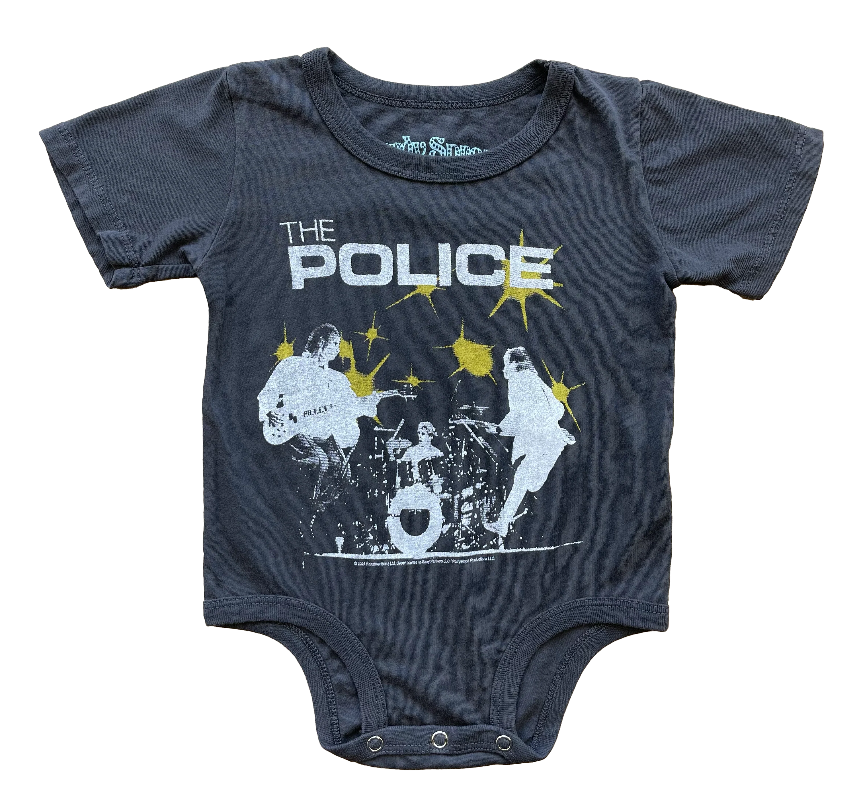 The Police Live Onesie - Vintage Black - Twinkle Twinkle Little One