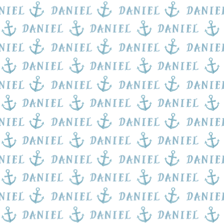 Sugar + Maple Personalized Towel | Anchors - Twinkle Twinkle Little One