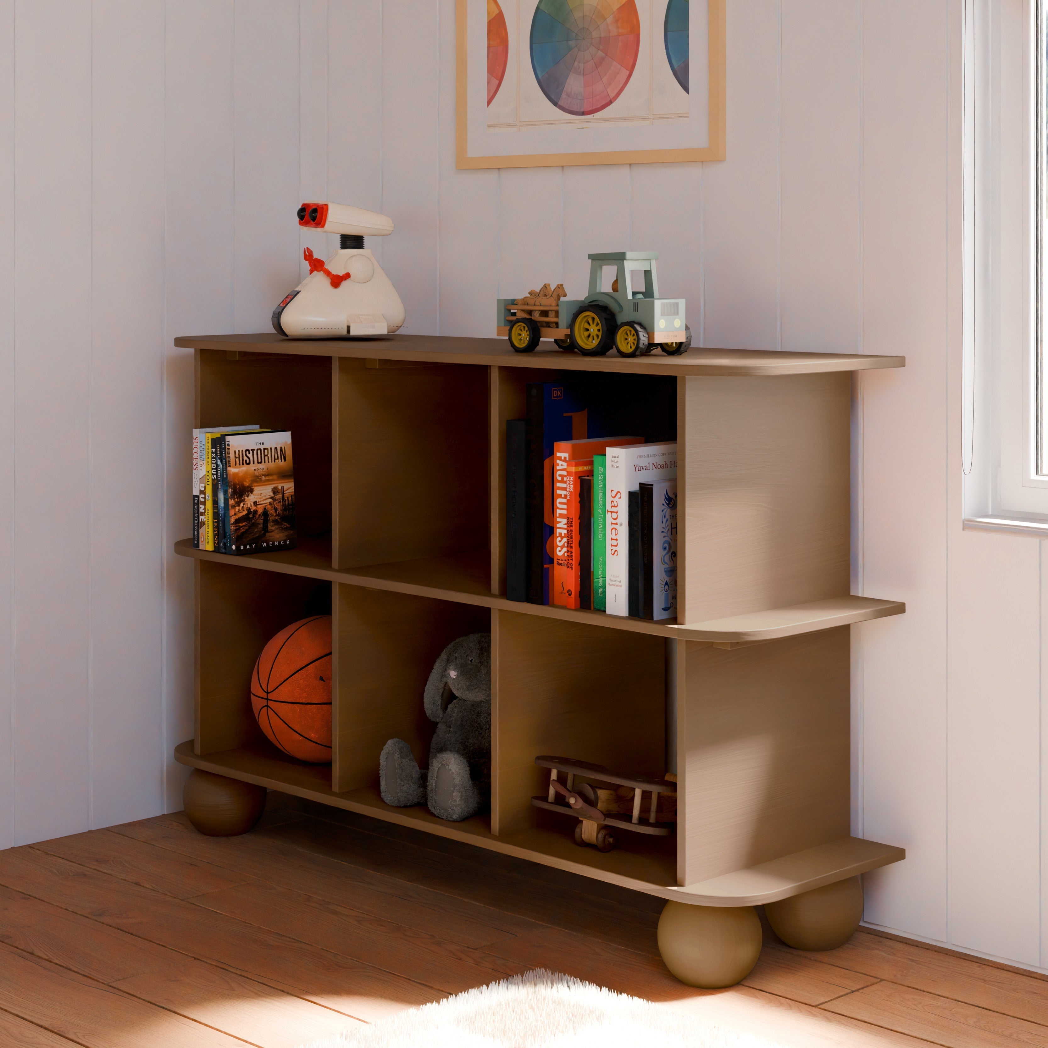 Babyletto Crosby Open Bookcase - Twinkle Twinkle Little One