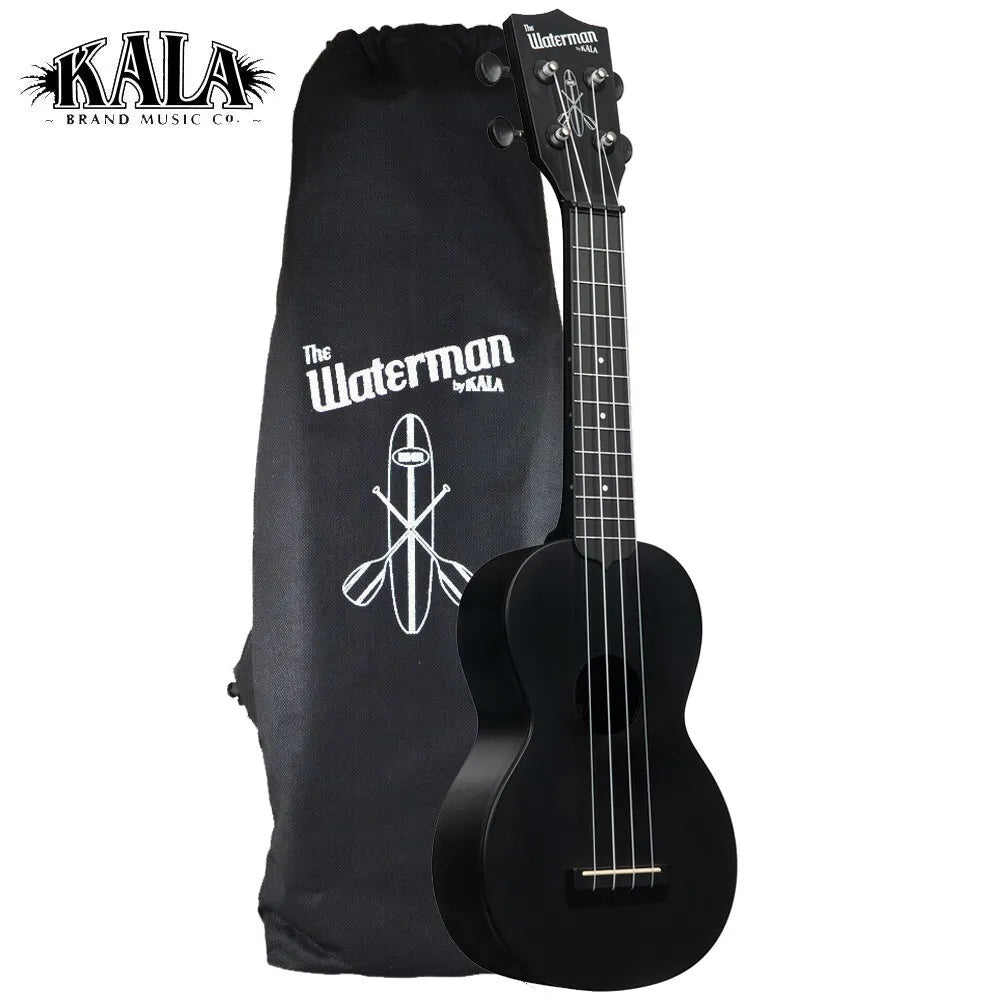 Ukulele - Black Sand Soprano Waterman - Twinkle Twinkle Little One
