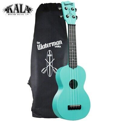 Ukulele - Aqua Mist Glow-in-the-Dark Soprano Waterman - Twinkle Twinkle Little One