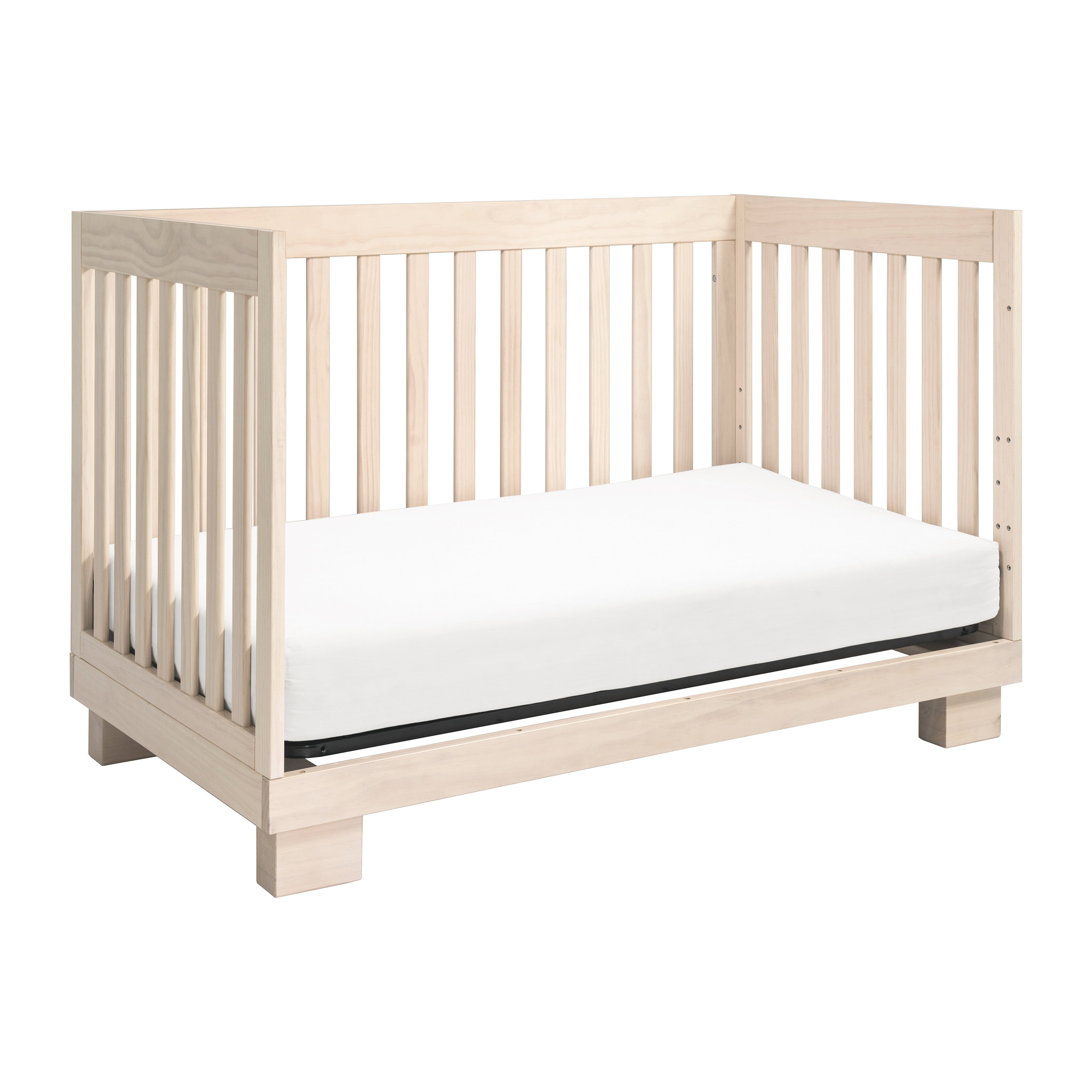 Babyletto Modo 3-in-1 Convertible Crib with Toddler Bed Conversion Kit
