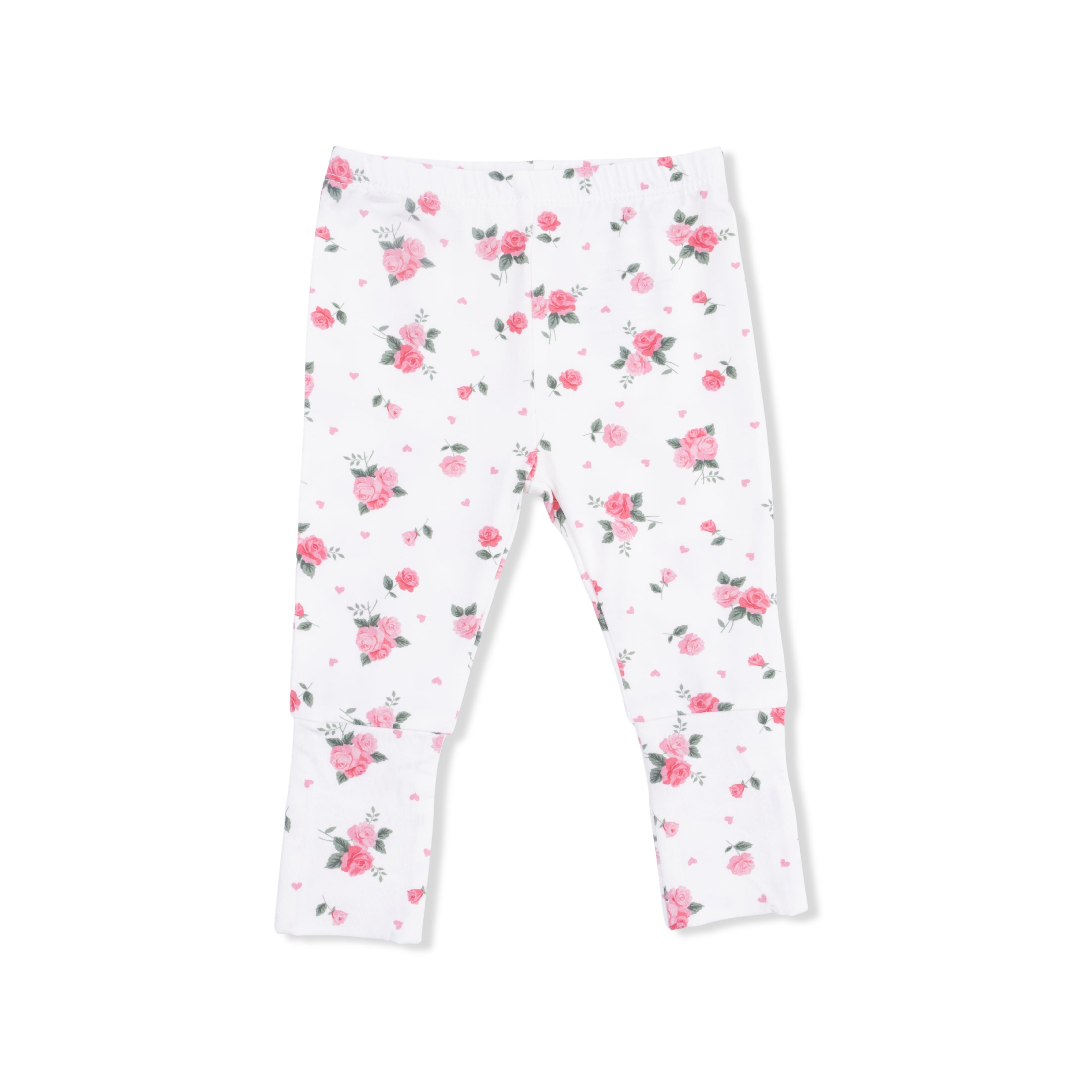 Pink Rosettes Take Me Home Set With Convertible Pant