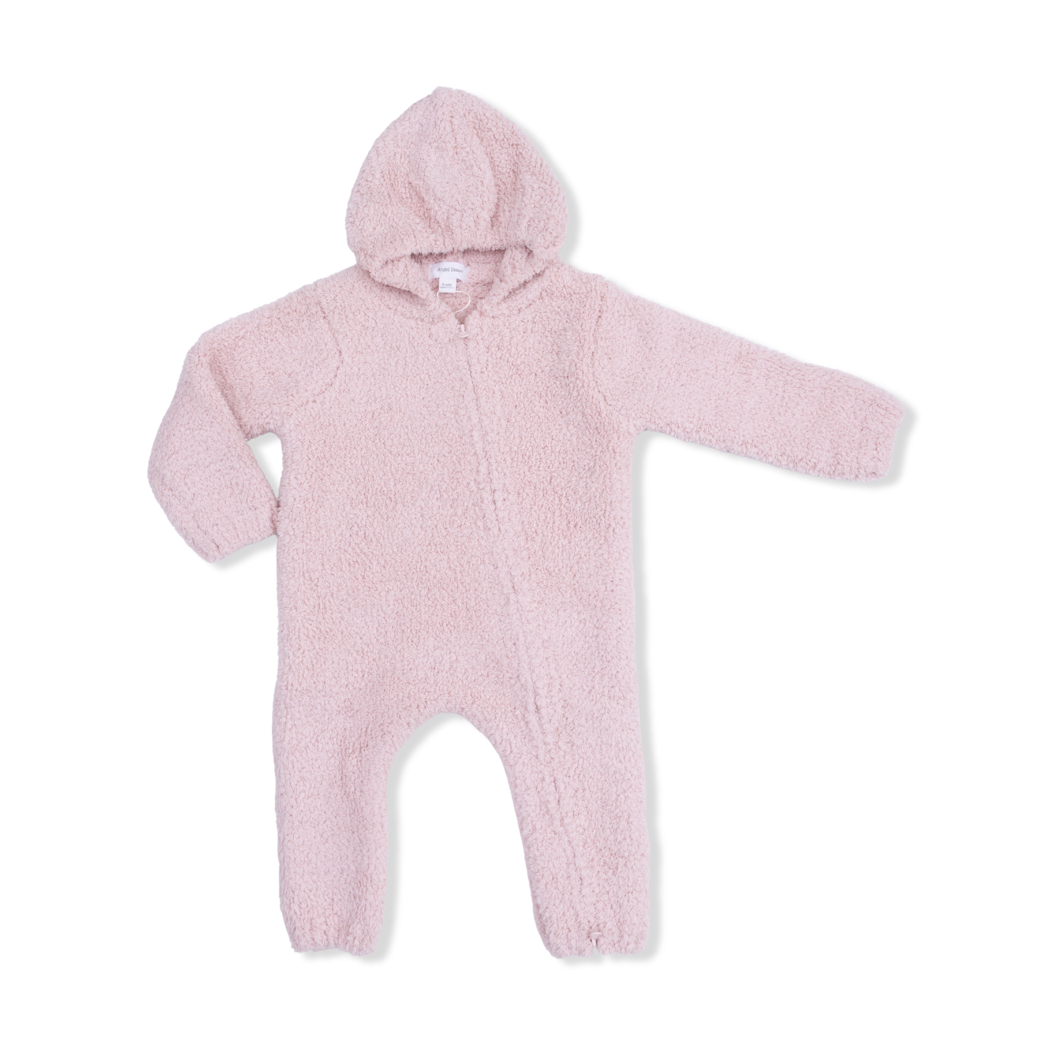 Chenille Hooded Romper
