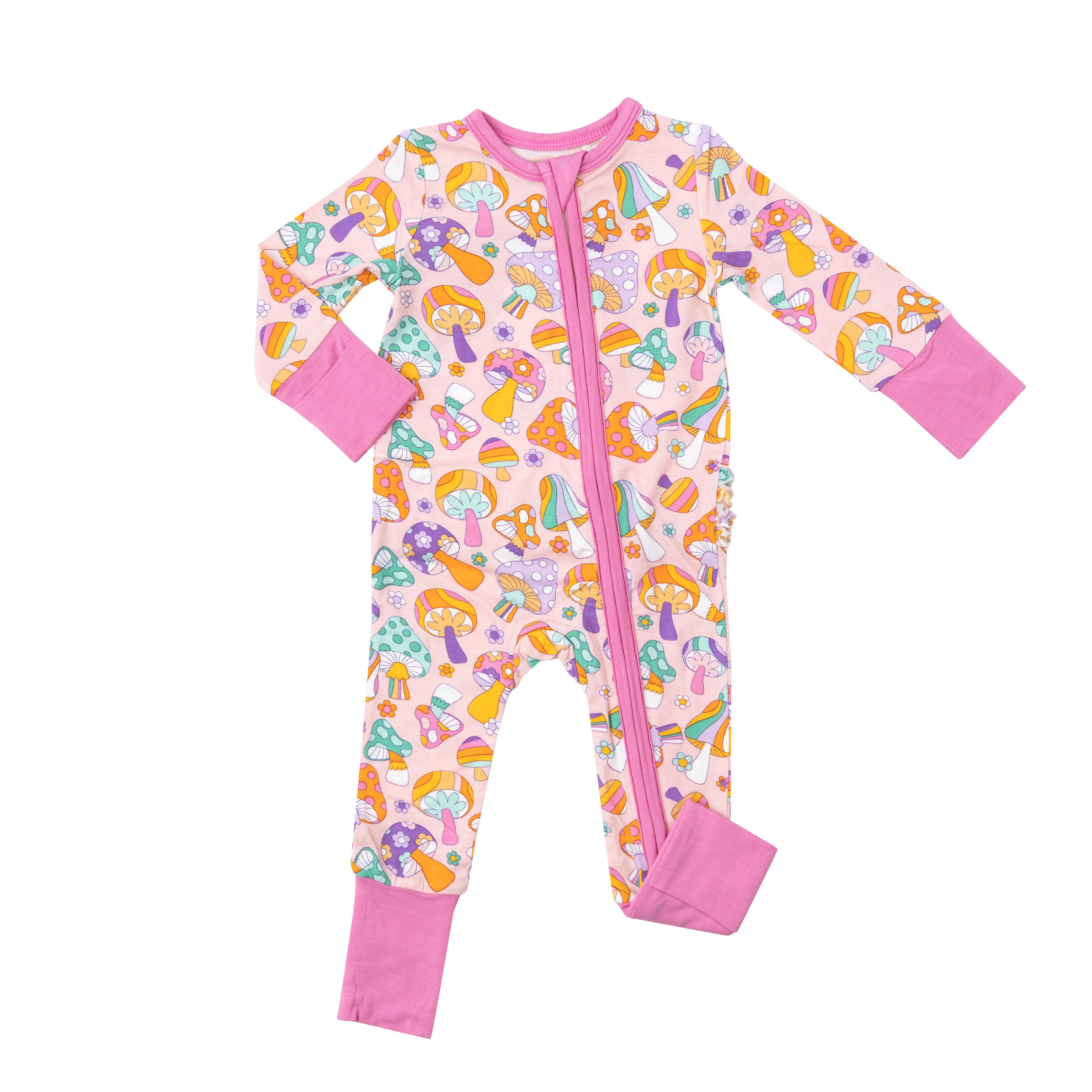 Flower Power Bamboo Romper - Twinkle Twinkle Little One