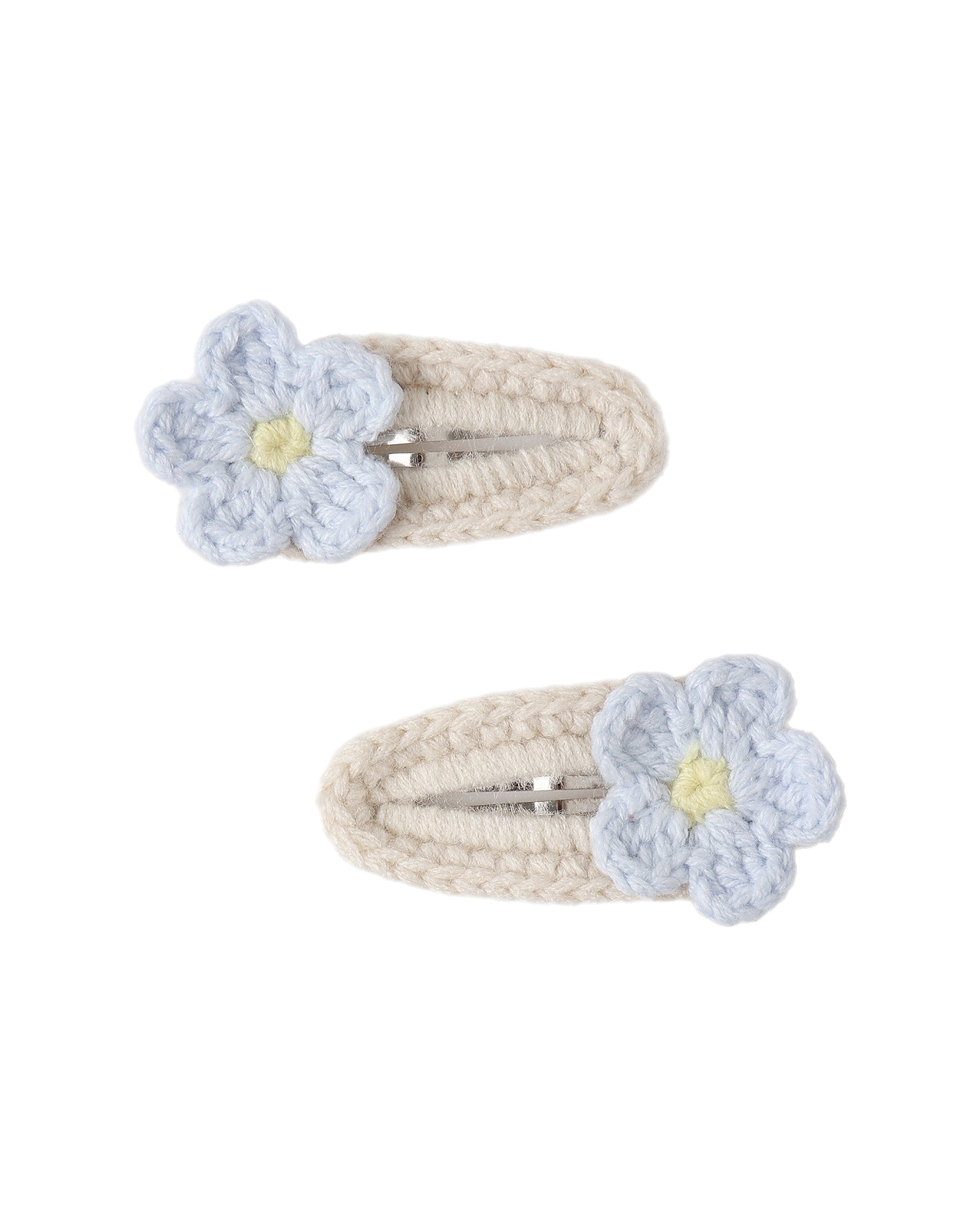 Rylee + Cru Crochet Clip Set || Natural