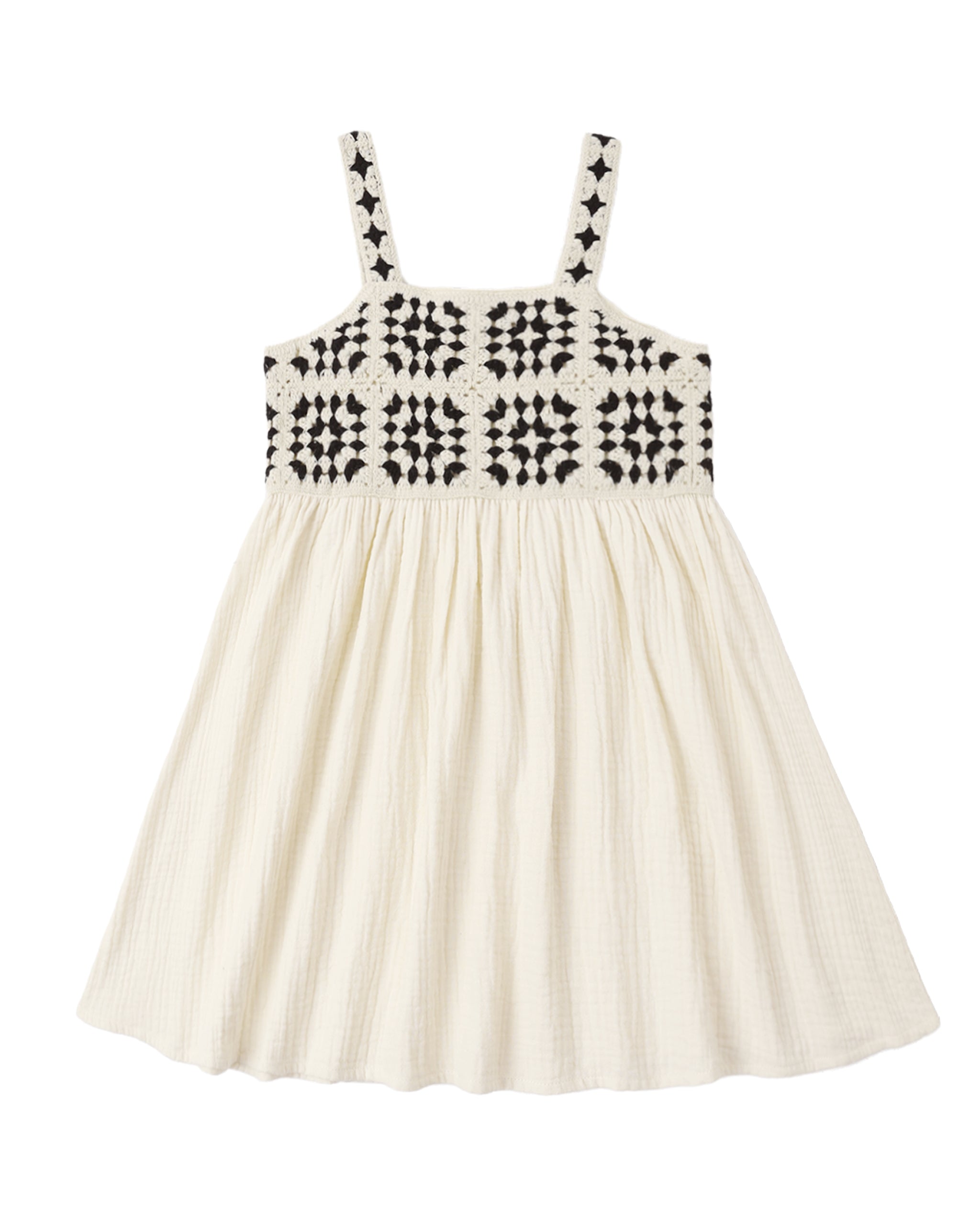 Rylee + Cru Crochet Sundress || Abstract
