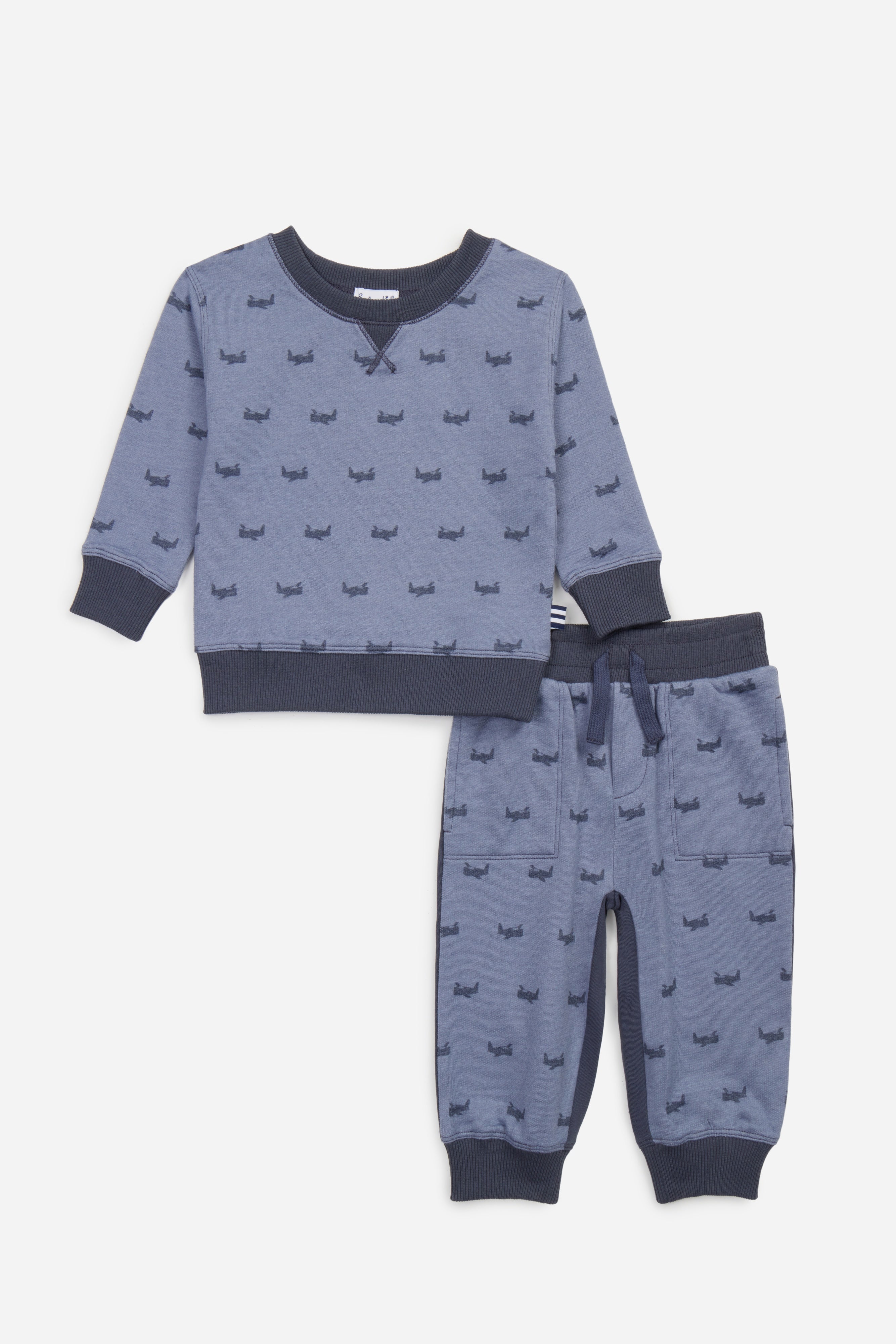 Infant Boy Up Up & Away Jogger Set