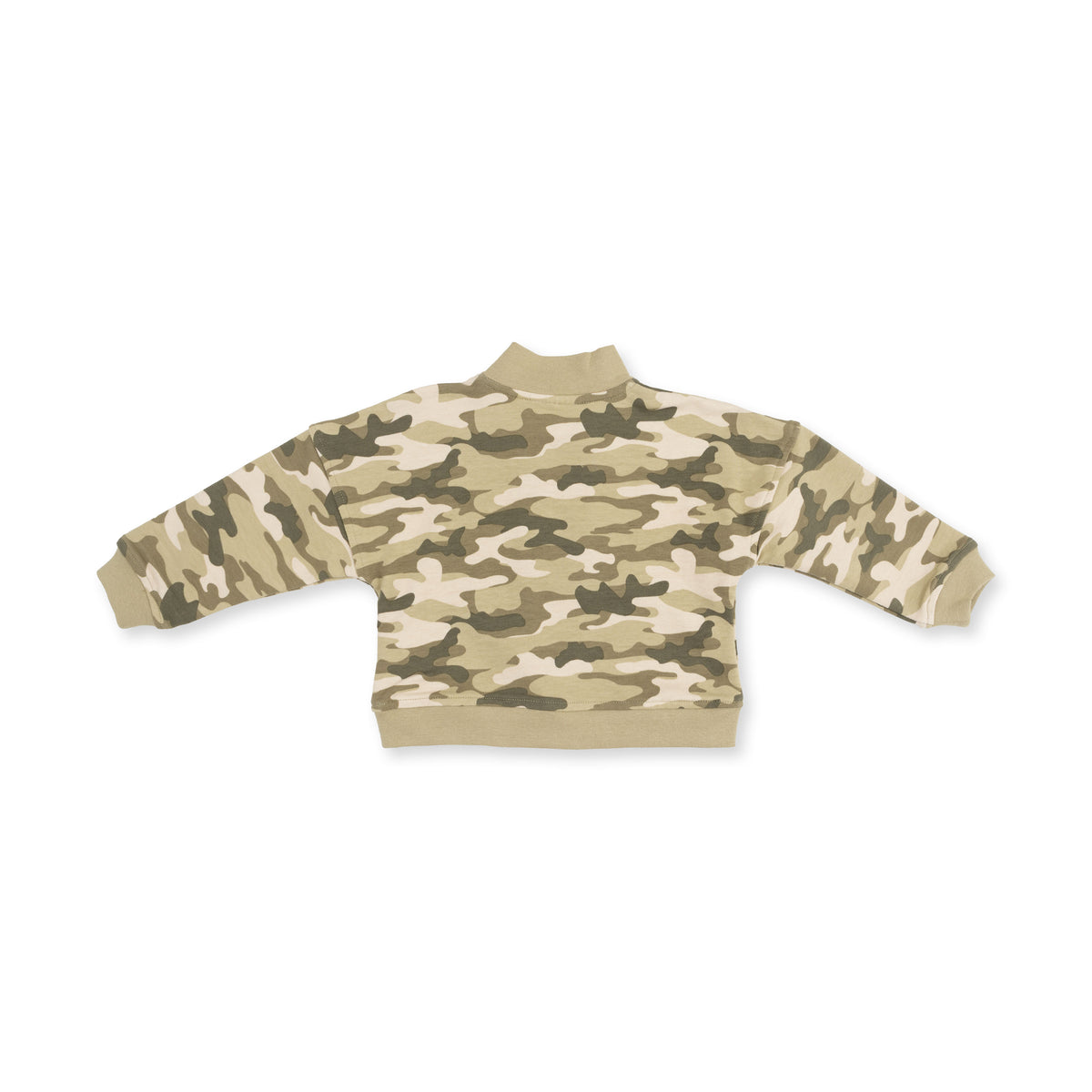 Angel Dear Camo French Terry Half Zip Sweatshirt & Jogger Pant Set