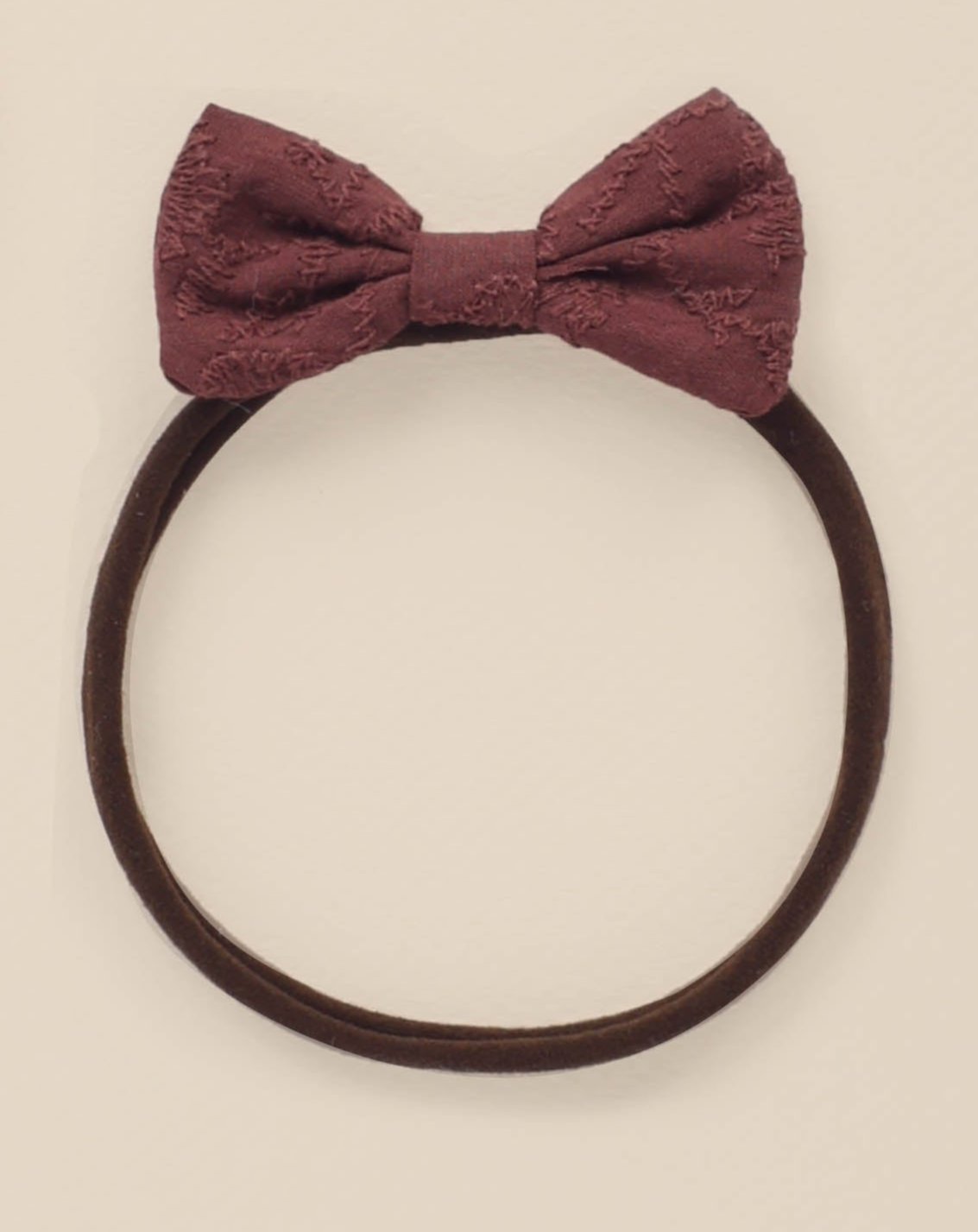 Little Bow Headband - Fig - Twinkle Twinkle Little One