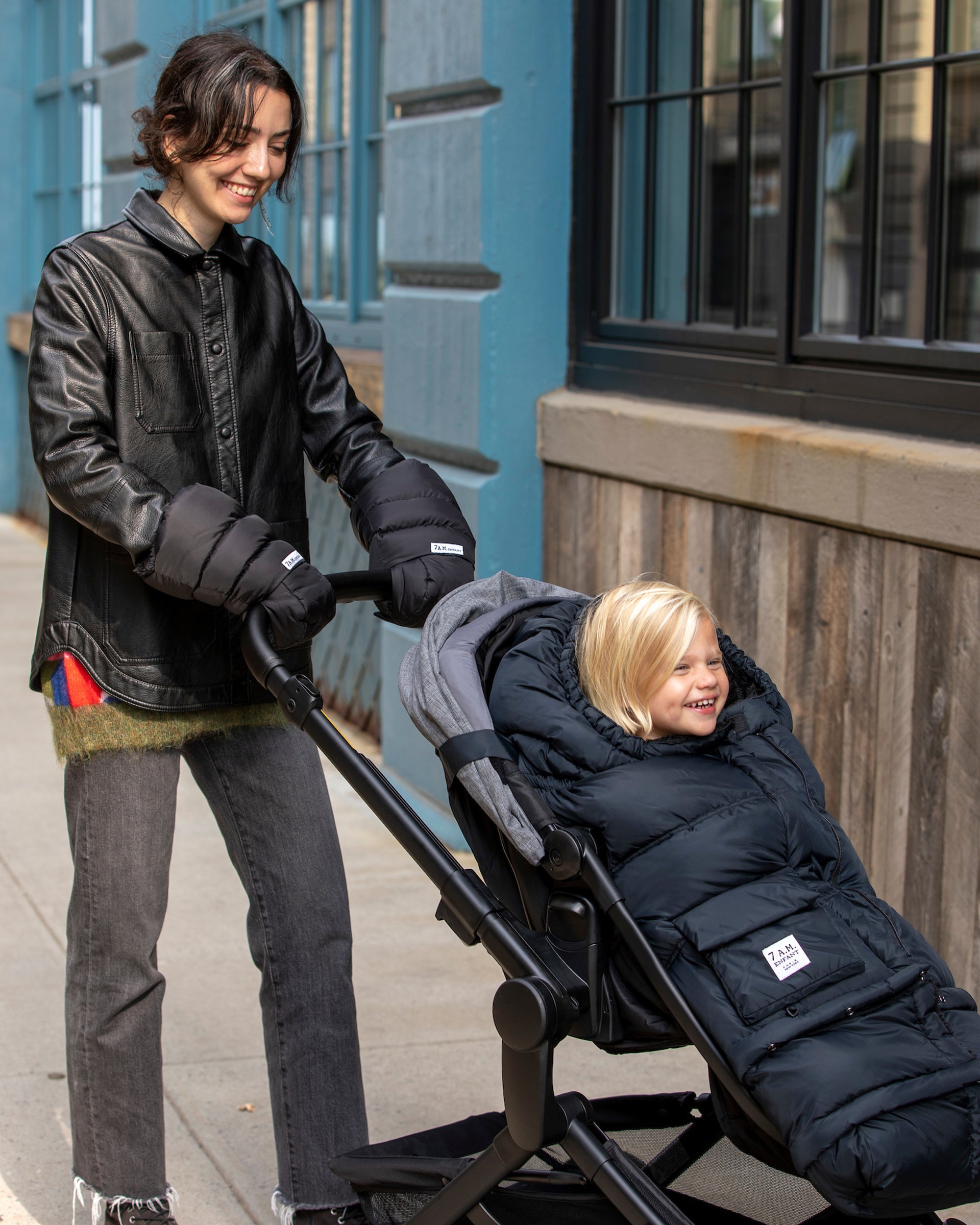 7 A.M. Enfant Blanket 212 Evolution - Black Plush - Twinkle Twinkle Little One