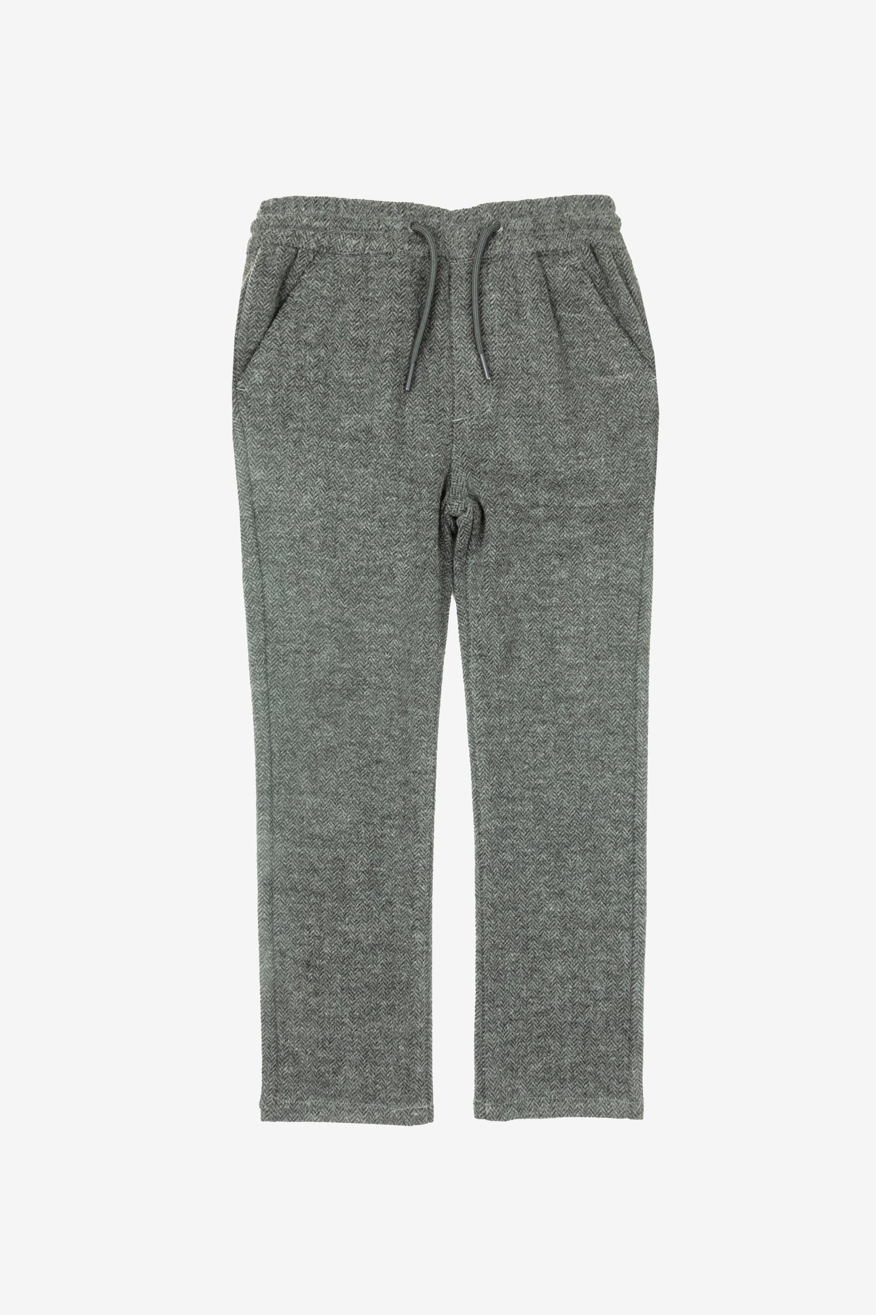 Everyday Stretch Pant - Charcoal Herringbone - Twinkle Twinkle Little One