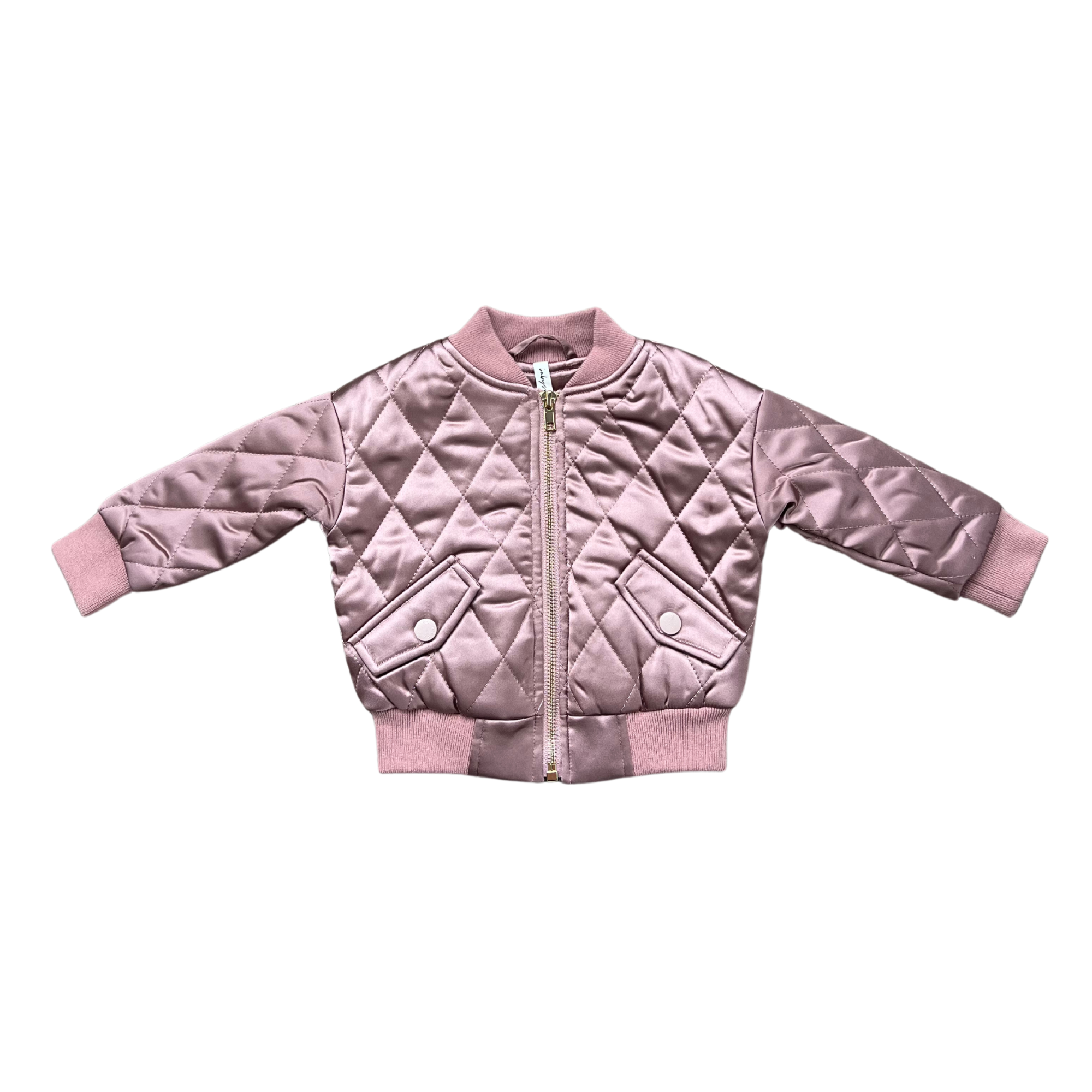 Winter Mauve Bomber Jacket - Twinkle Twinkle Little One