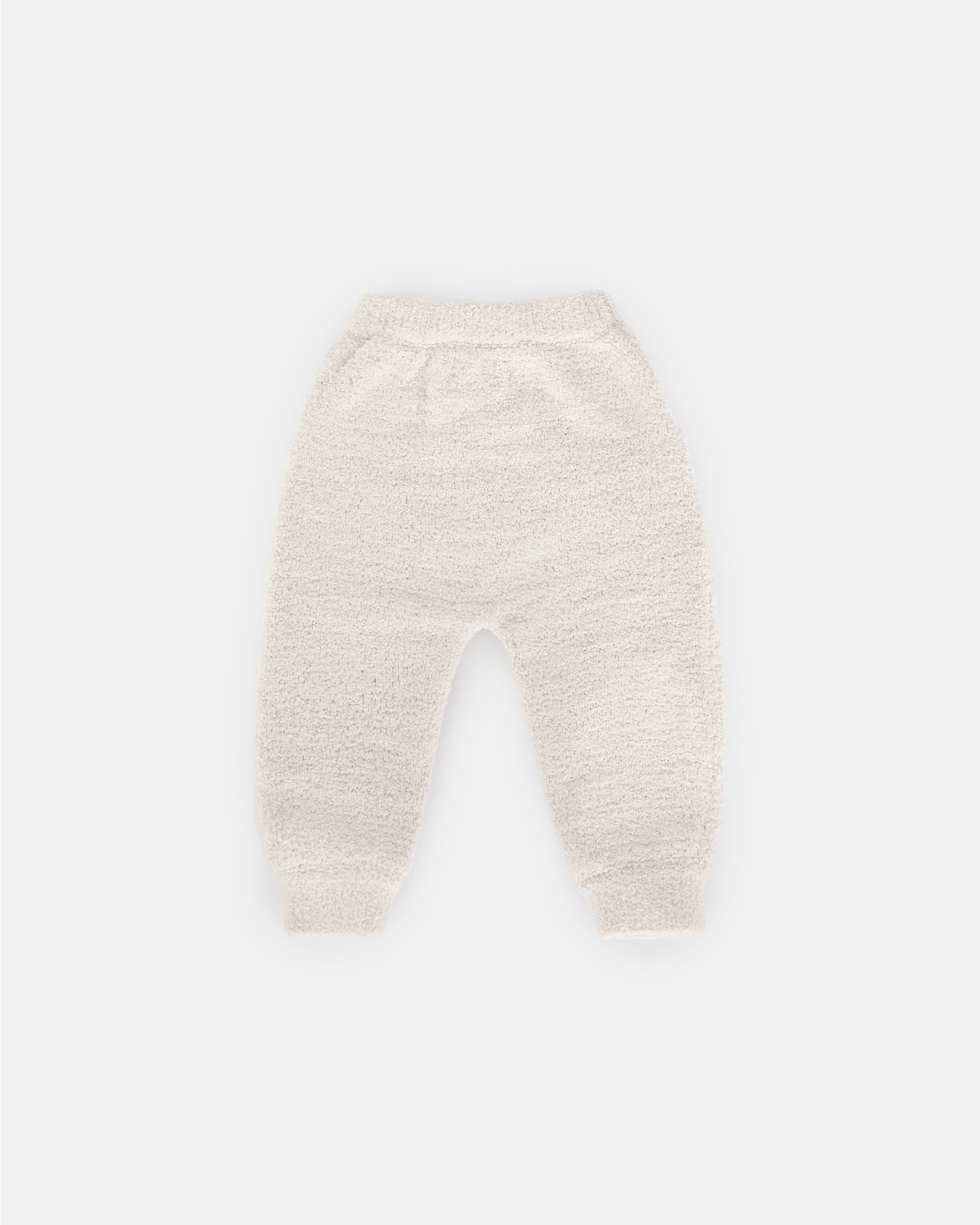 7 A.M. Enfant Fuzzy Joggers - Ecru - Twinkle Twinkle Little One