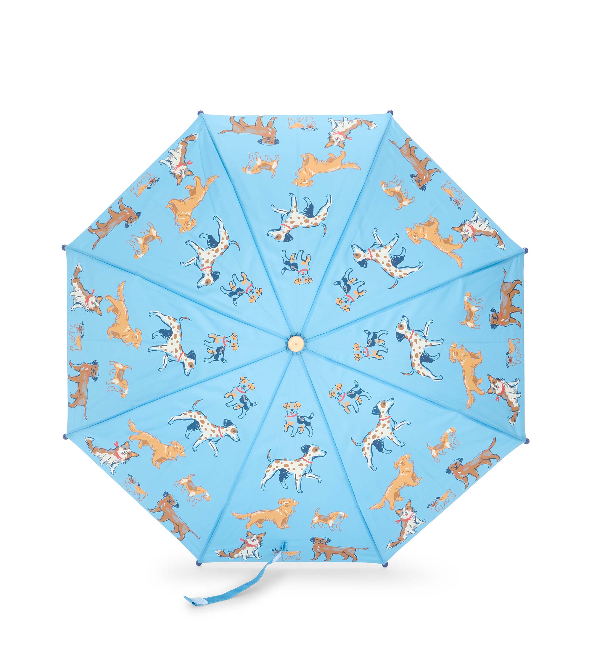 Little Pups Blue Umbrella