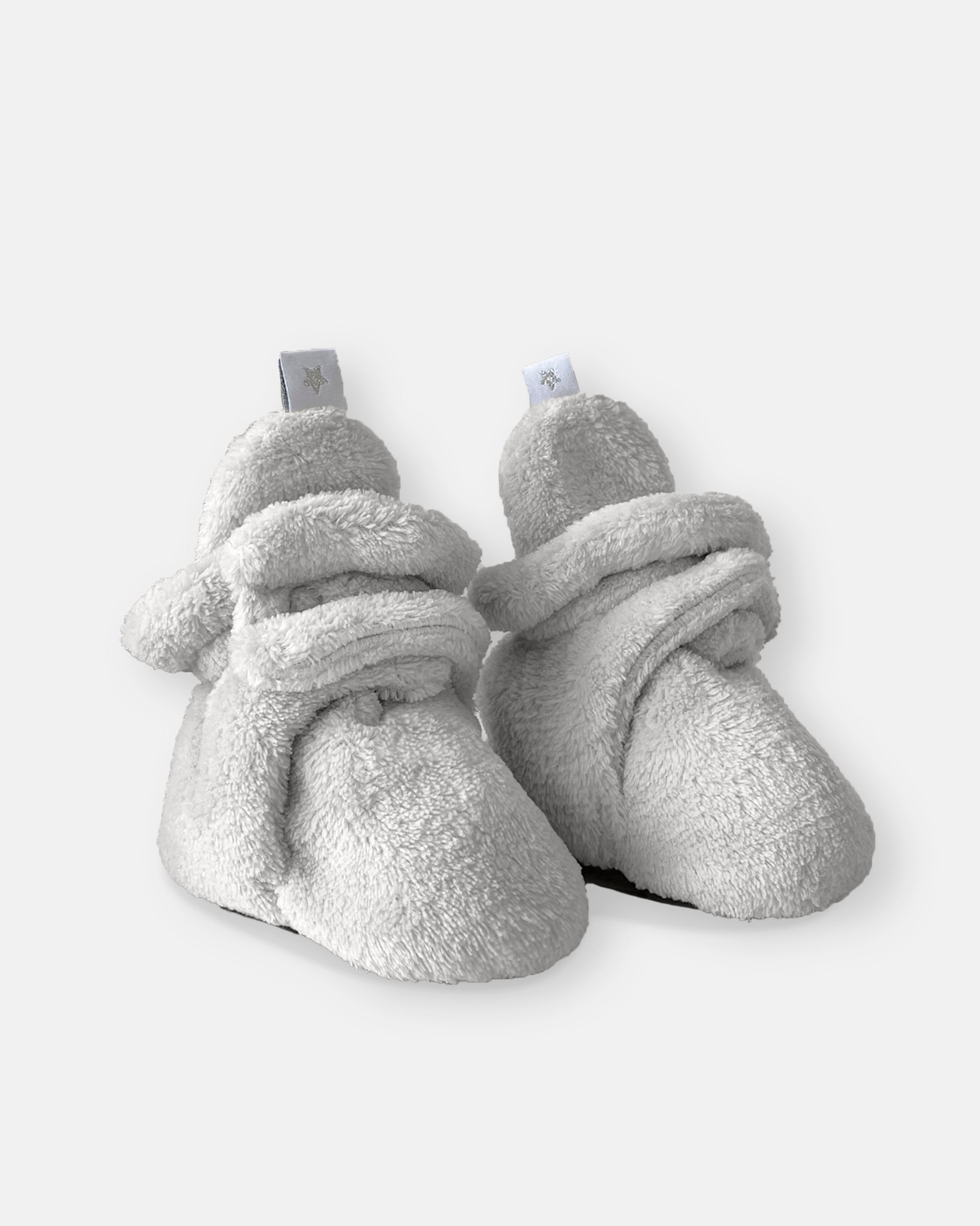7 A.M. Enfant Baby Booties - Pearl - Twinkle Twinkle Little One