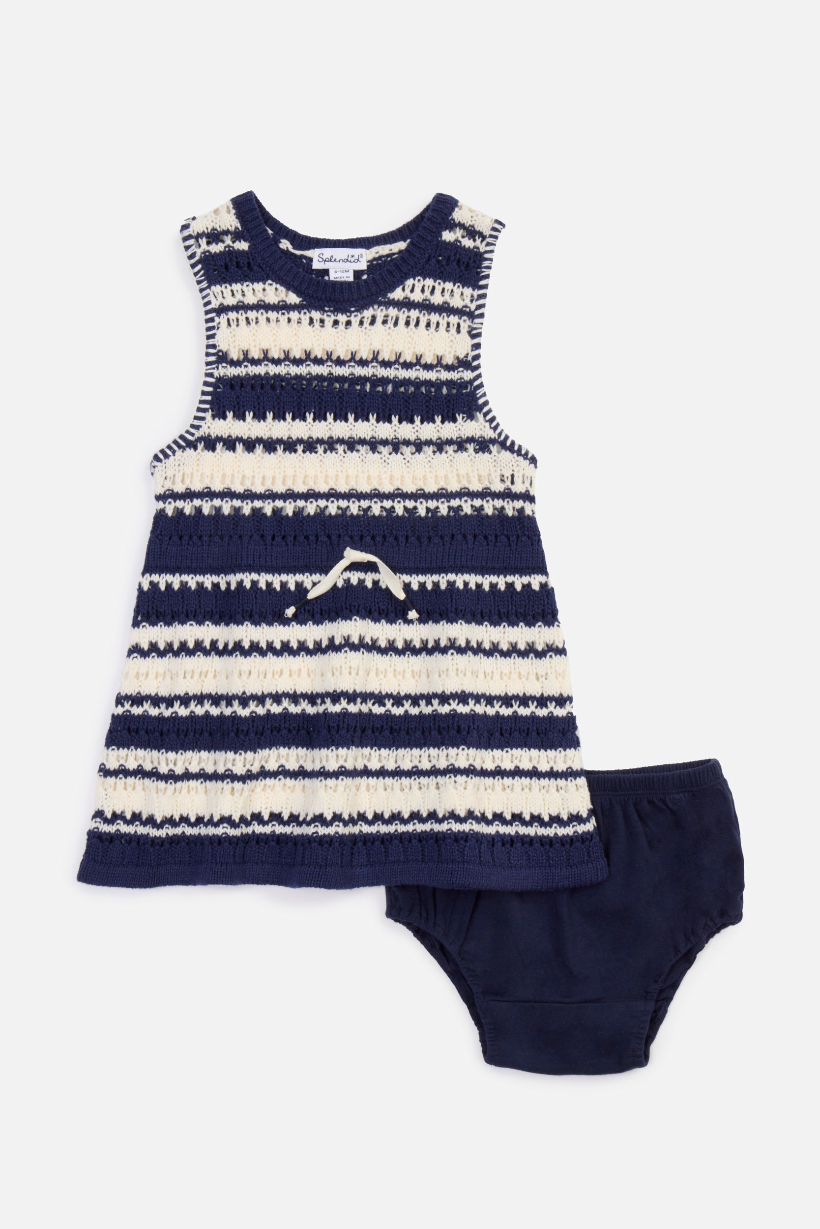 Infant Girl Sweater Stripe Dress - Twinkle Twinkle Little One