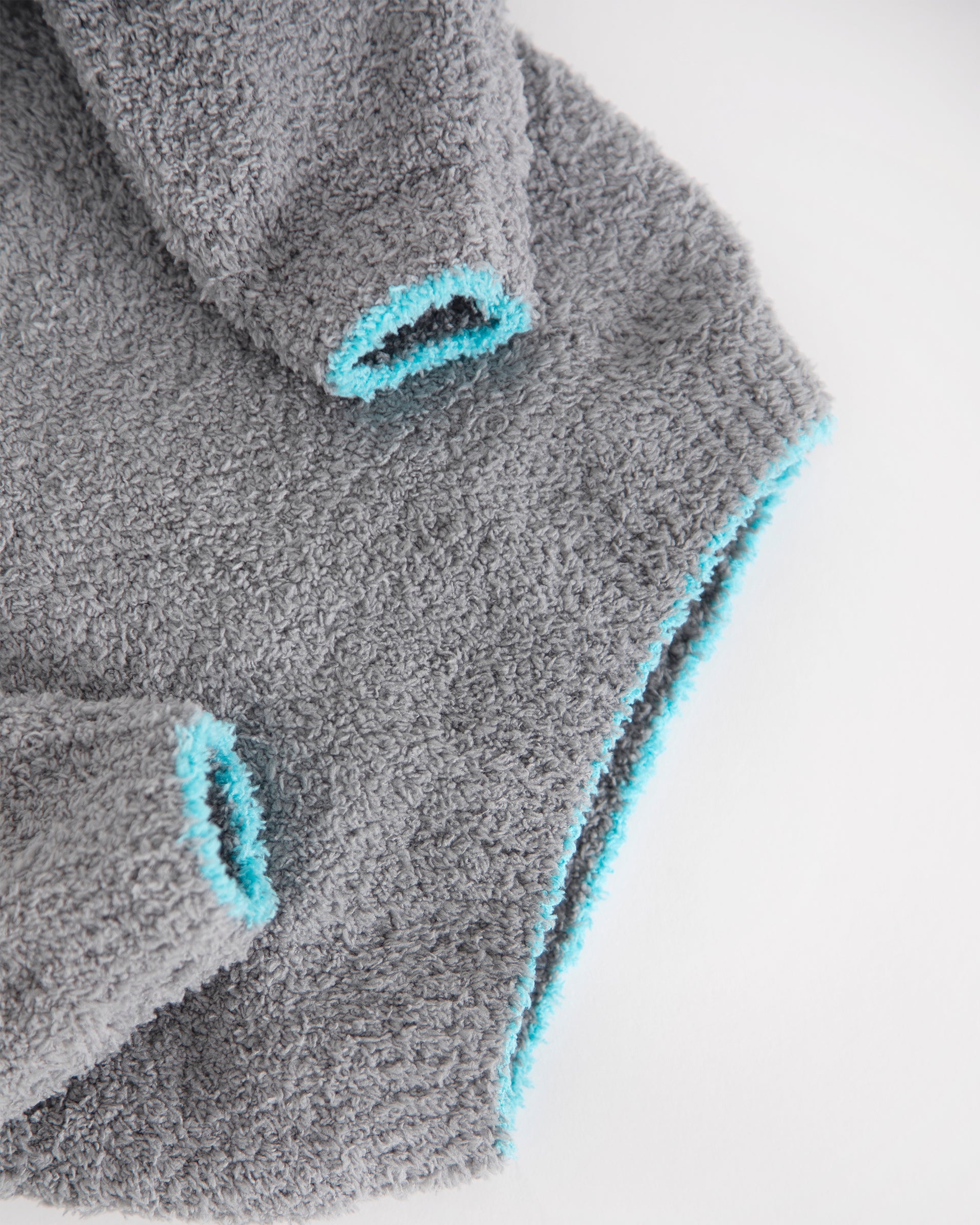 7 A.M. Enfant Fuzzy Boxy Sweater - Gris - Twinkle Twinkle Little One