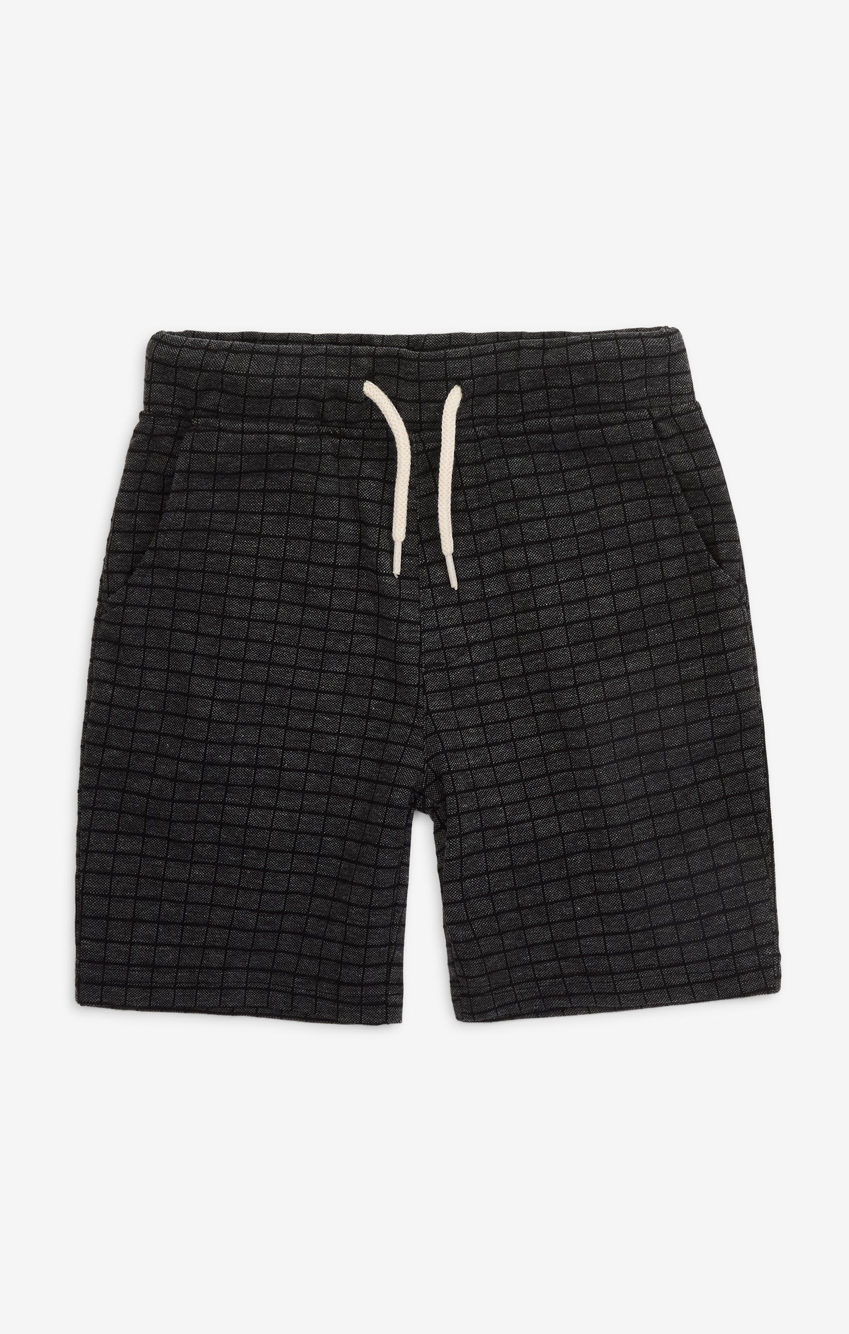 Preston Shorts - Black Squares - Twinkle Twinkle Little One
