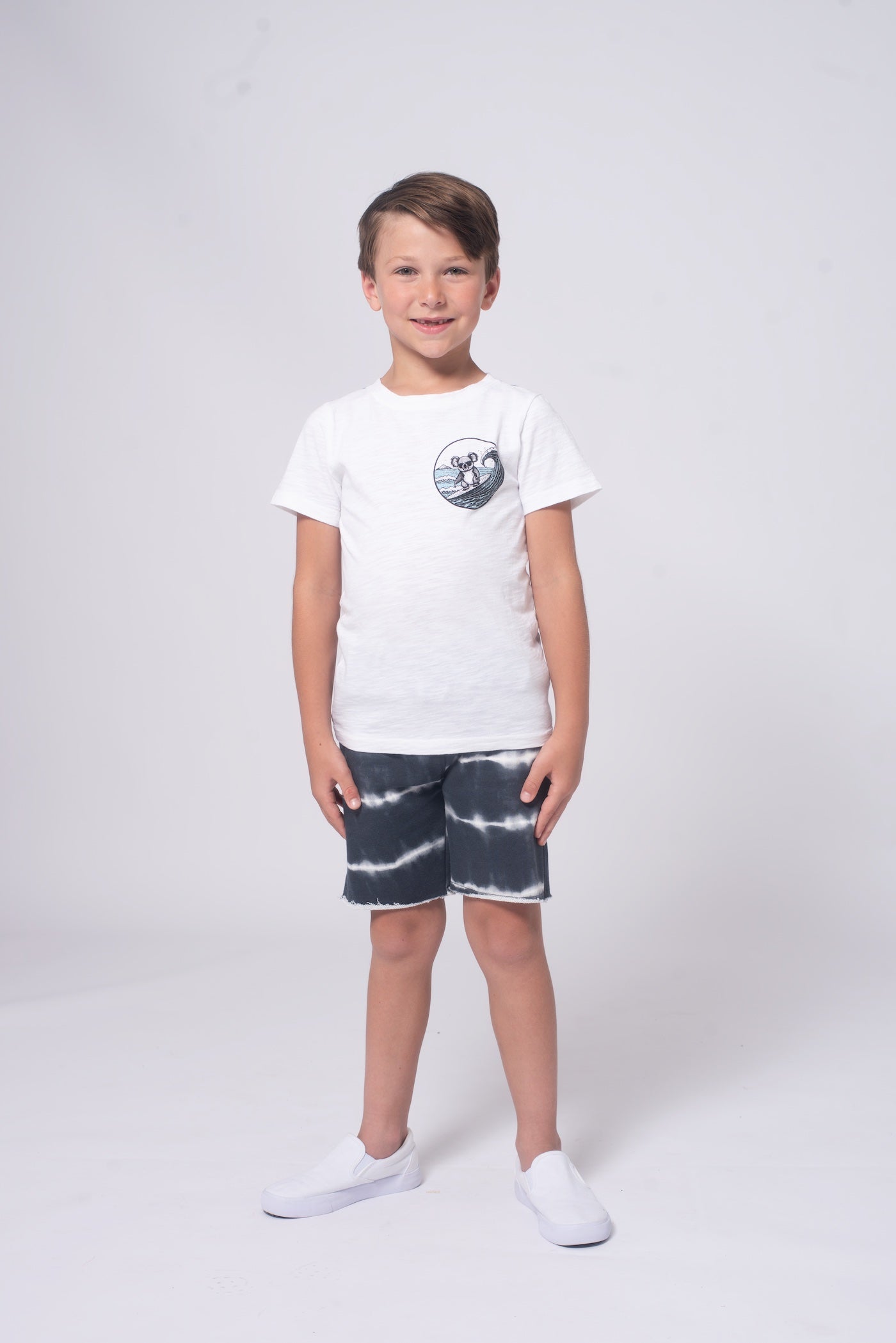 Camp Shorts - Shadow Stripe - Twinkle Twinkle Little One