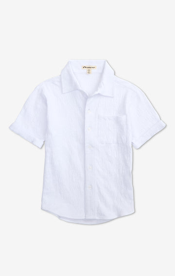 Beach Shirt - White - Twinkle Twinkle Little One