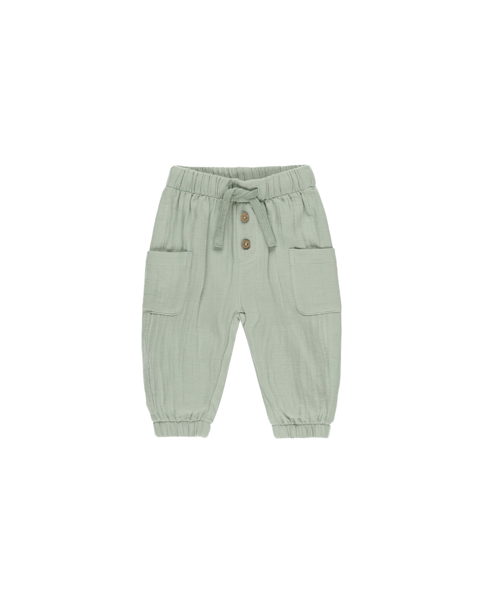 Short Sleeve Zion Shirt & Luca Pant - Sage - Twinkle Twinkle Little One