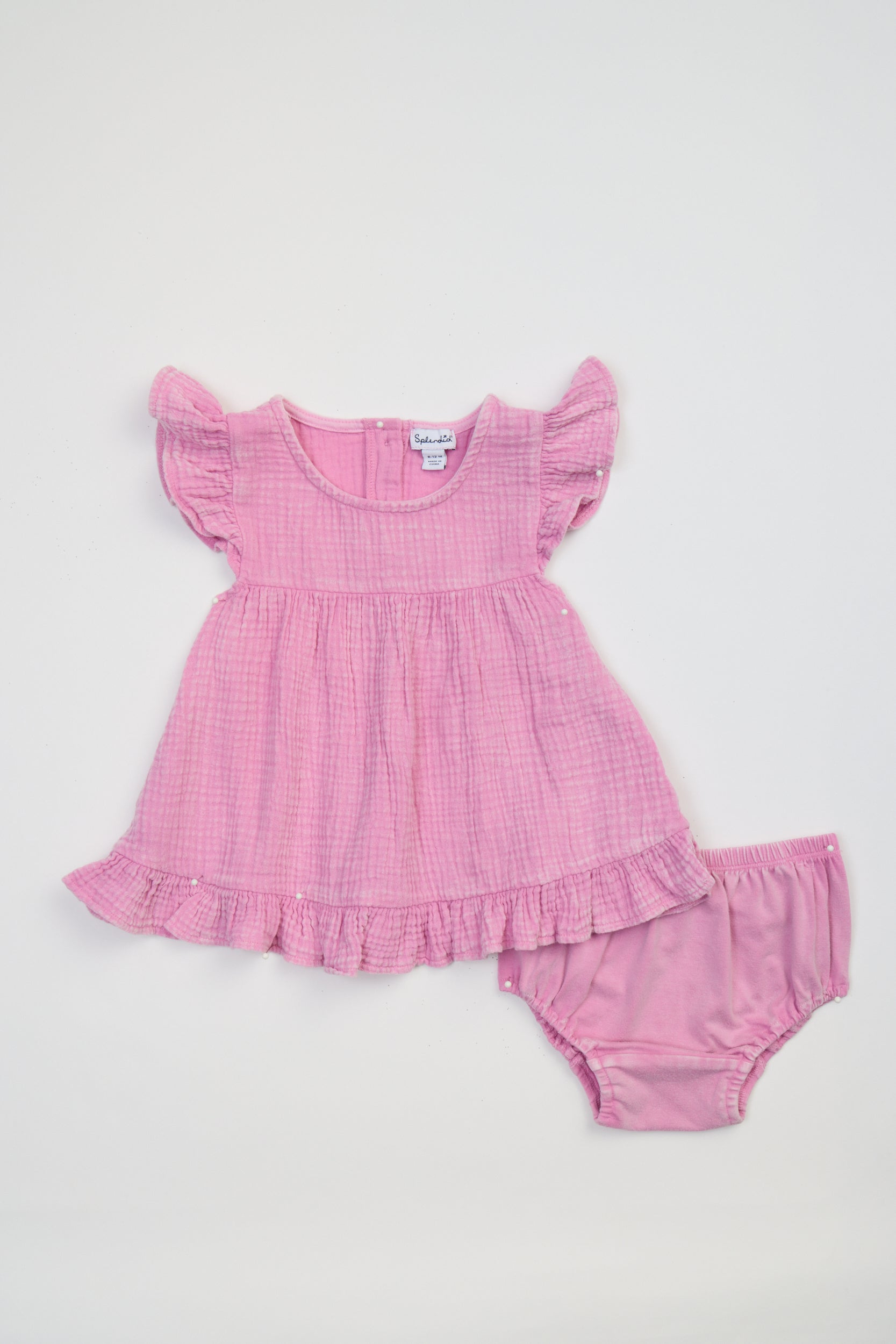 Infant Girl Sun Gauze Dress - Twinkle Twinkle Little One