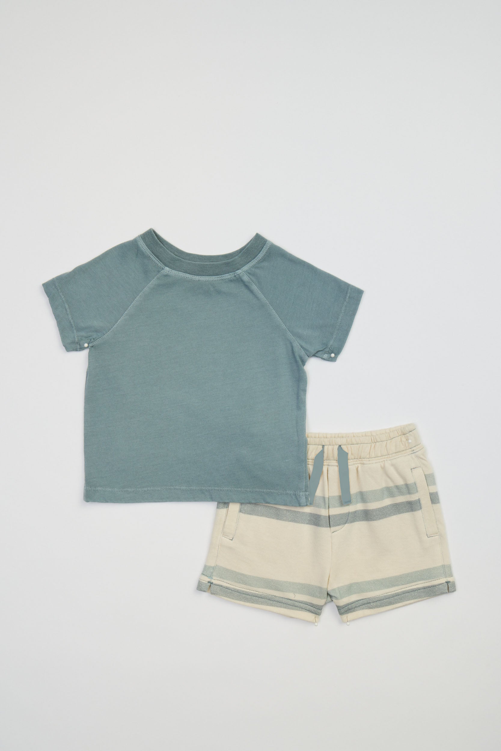 Charlie Stripe Short Set - Twinkle Twinkle Little One