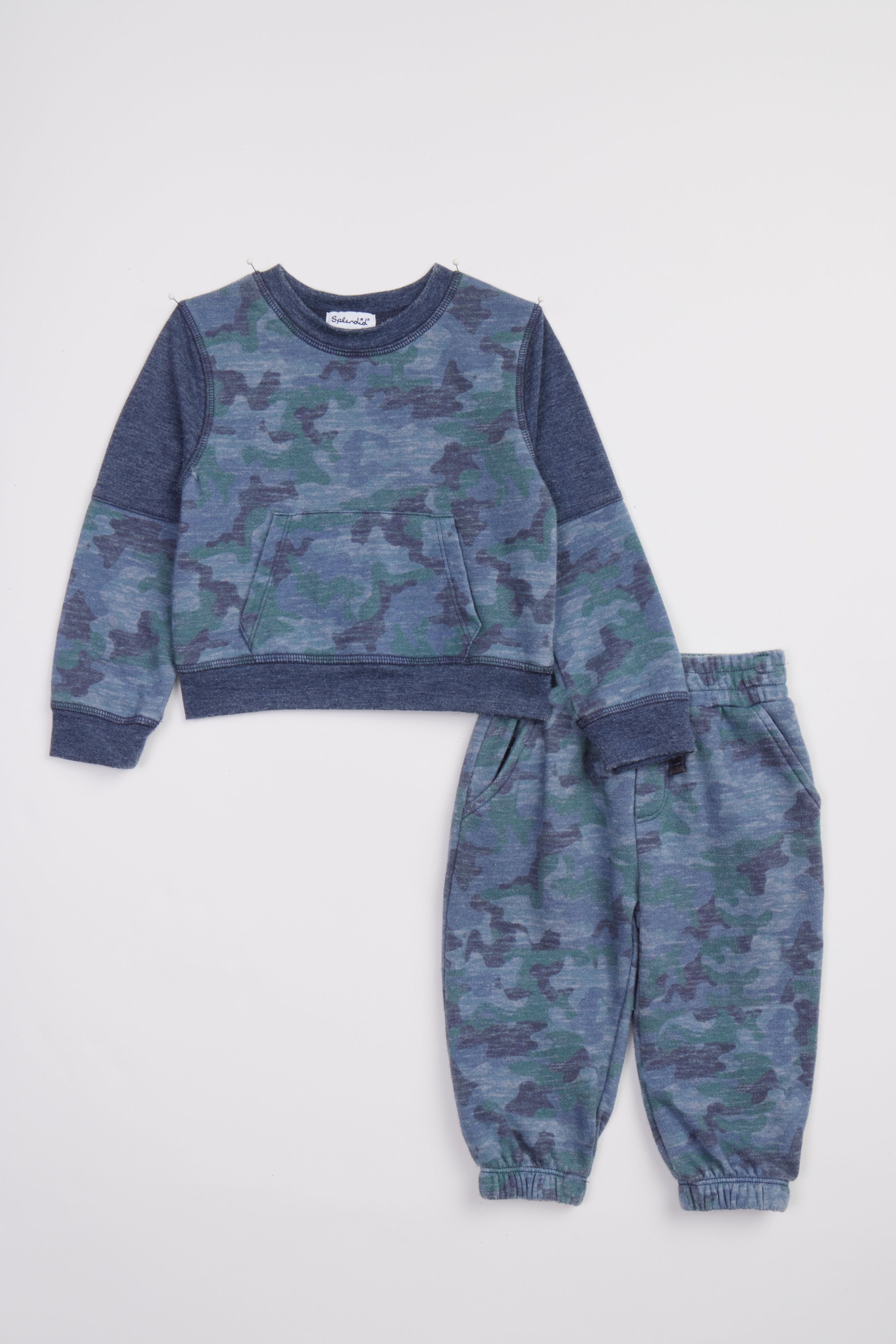 Infant Boy Scenic Route Camo Jogger Set - Twinkle Twinkle Little One