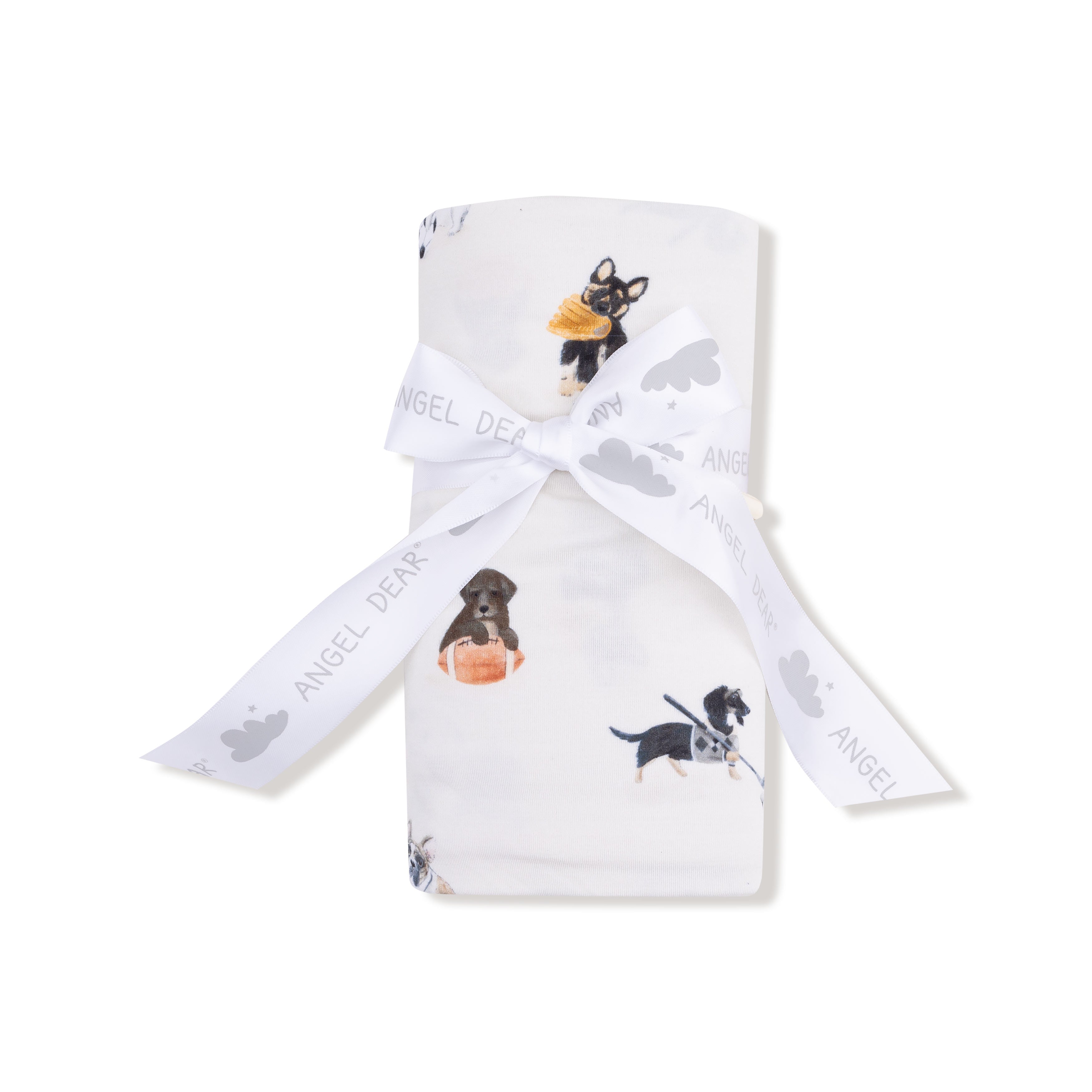 Sporty Puppies Swaddle Blanket - Twinkle Twinkle Little One